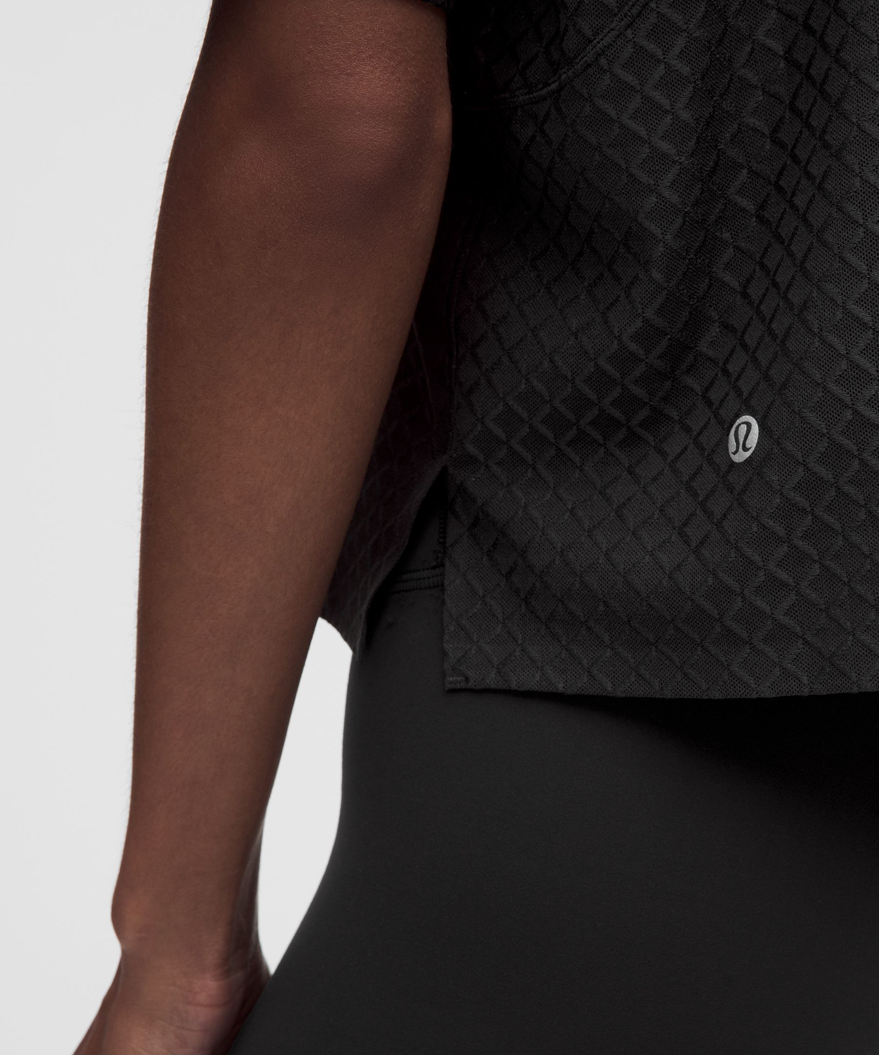 Diamond Mesh Training Short-Sleeve Shirt