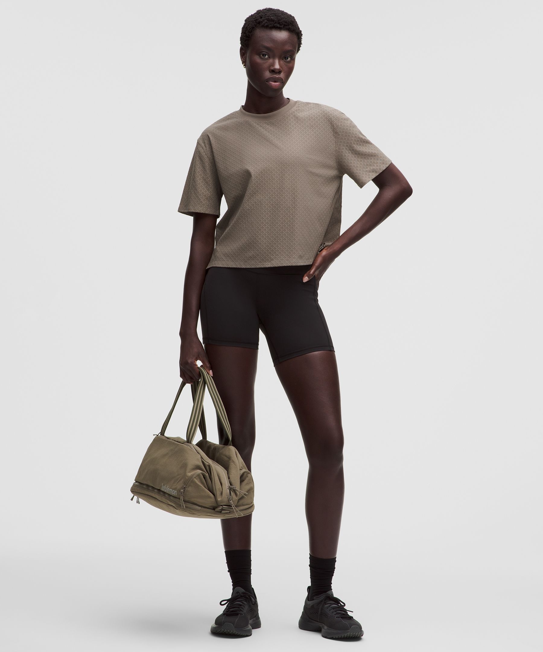 Diamond Mesh Training Short-Sleeve Shirt