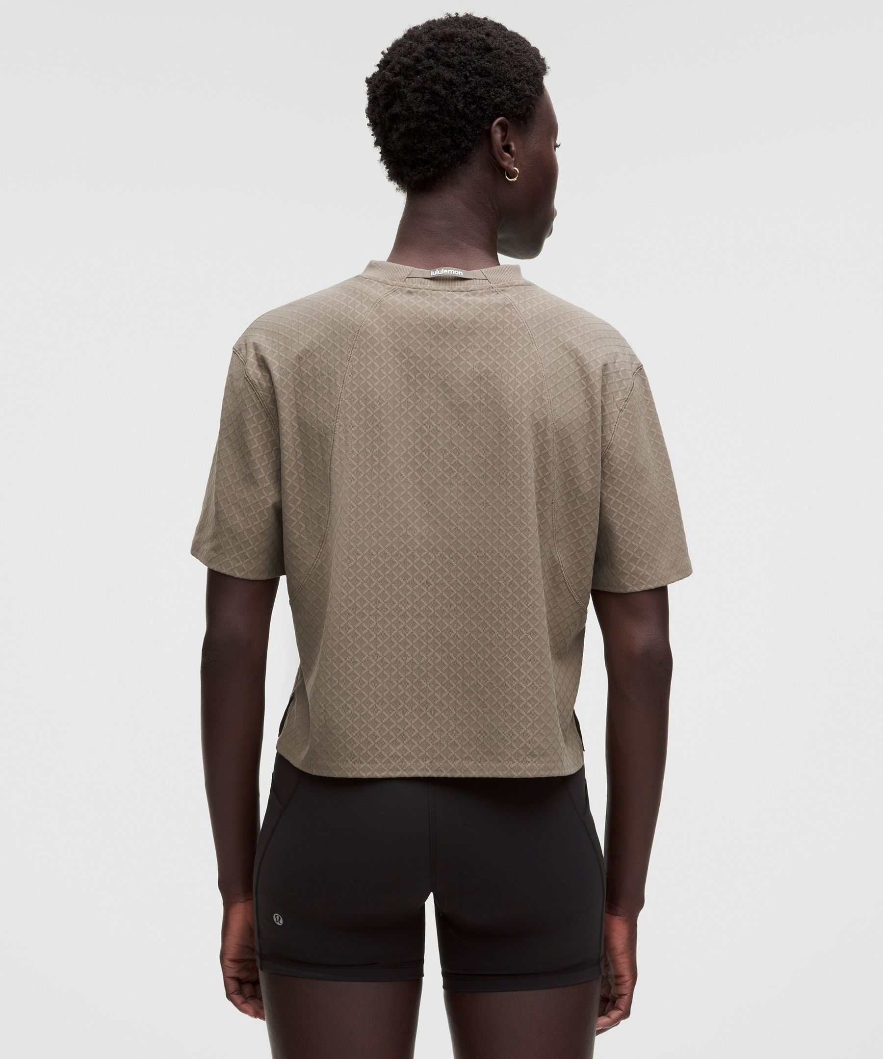 Diamond Mesh Training Short-Sleeve Shirt