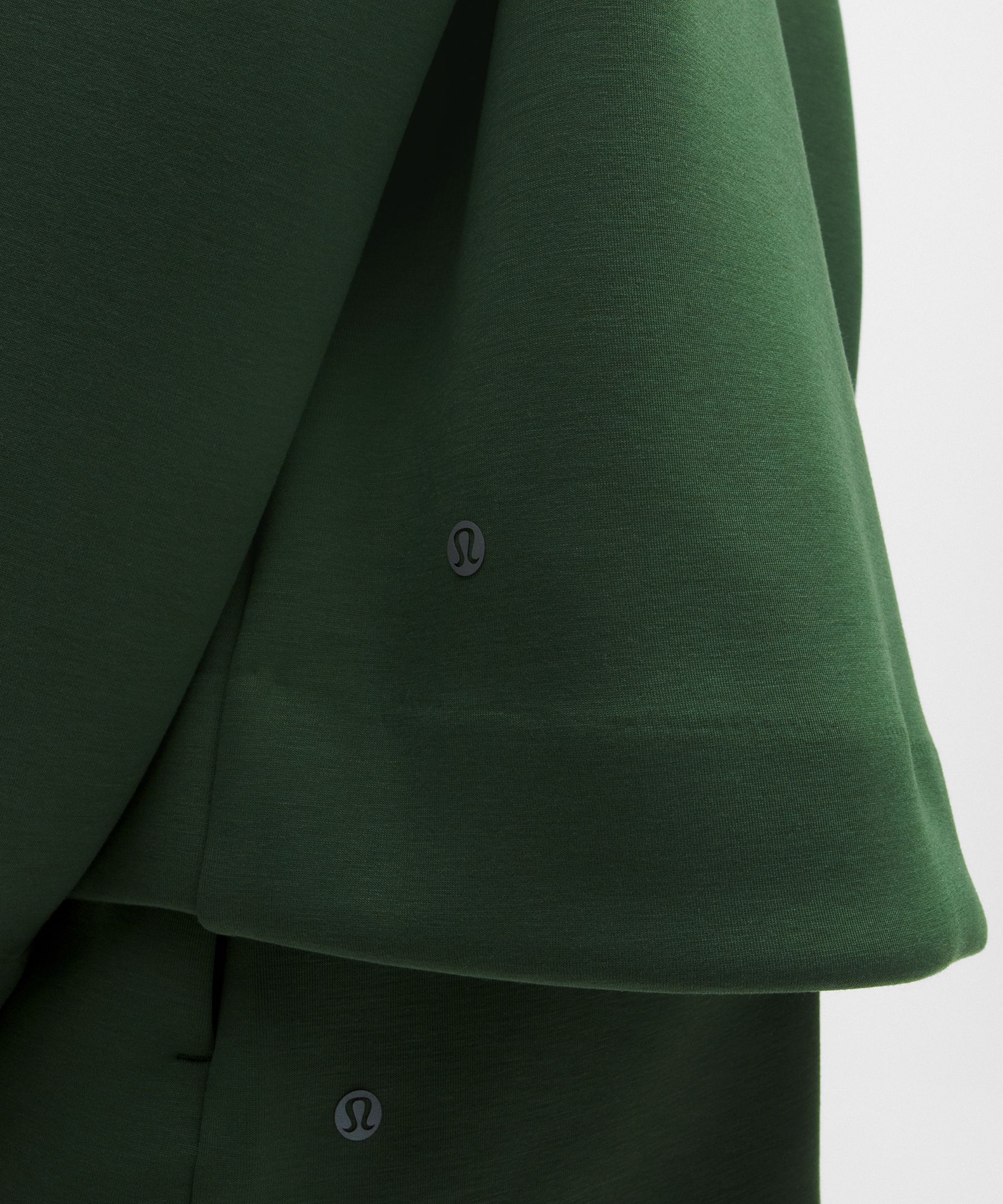 Sleek Spacer Full-Zip Hoodie