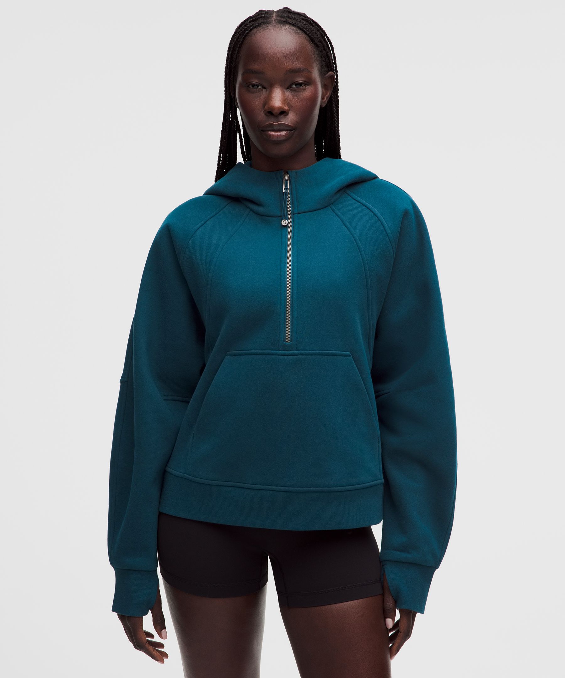 Coton ouaté demi-zippé très ample Scuba Evolve