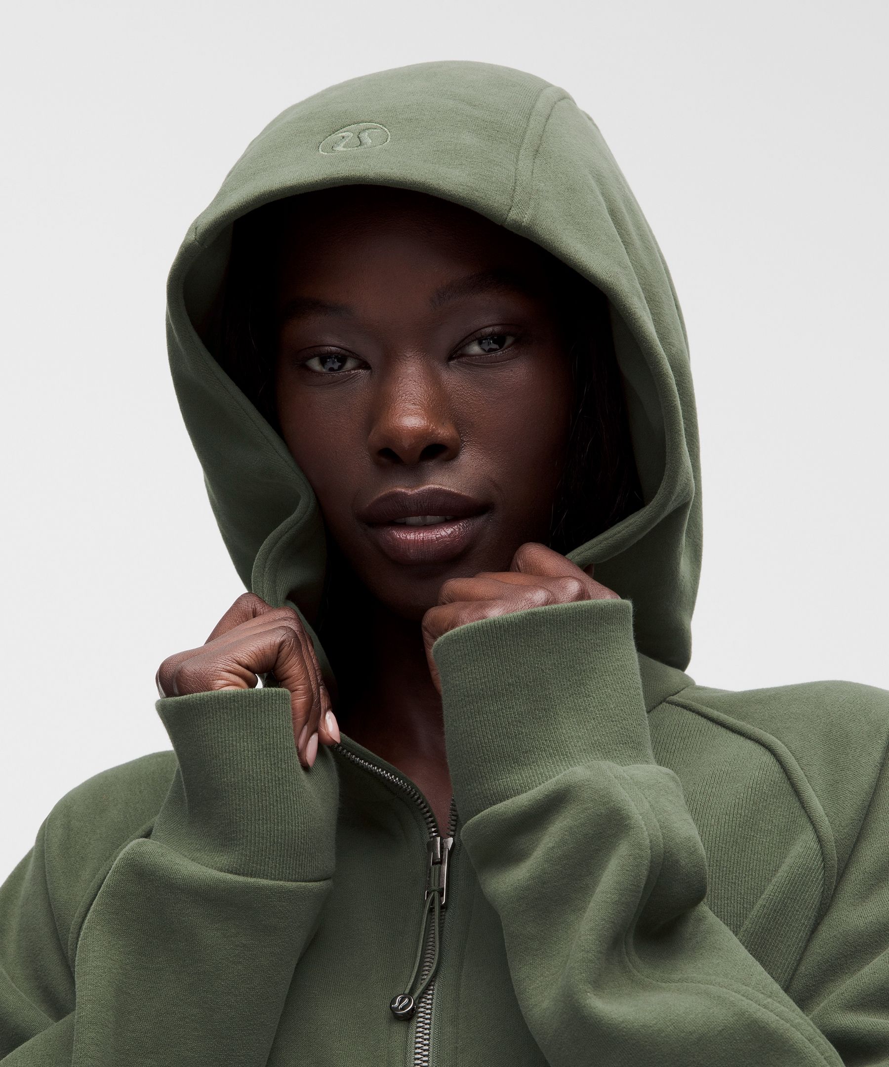 Scuba Evolve Oversized Full-Zip Hoodie