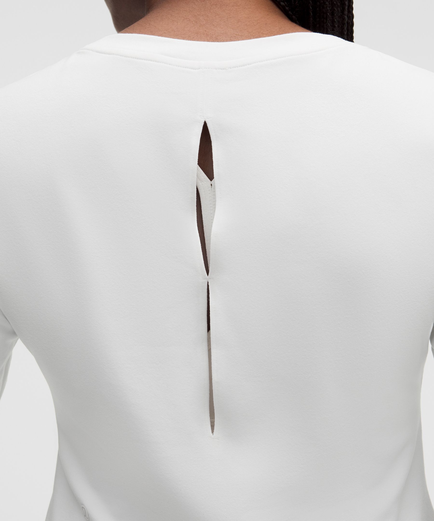 Luon Wide-Sleeve Keyhole Yoga T-Shirt