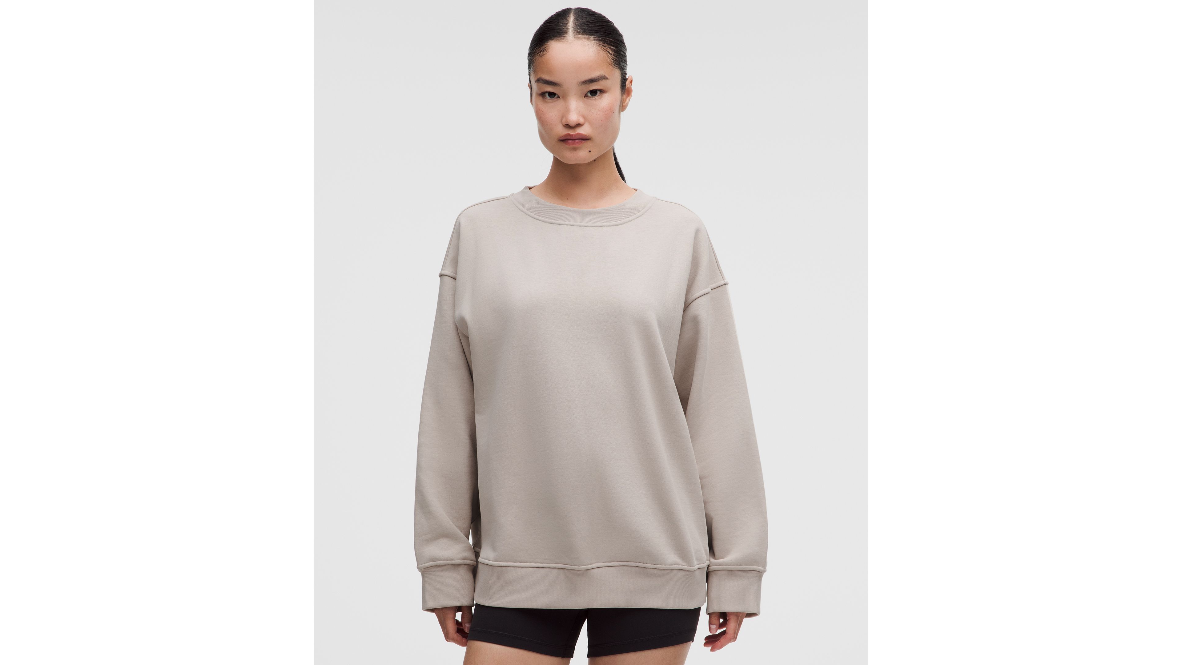 French Terry Oversized Crew