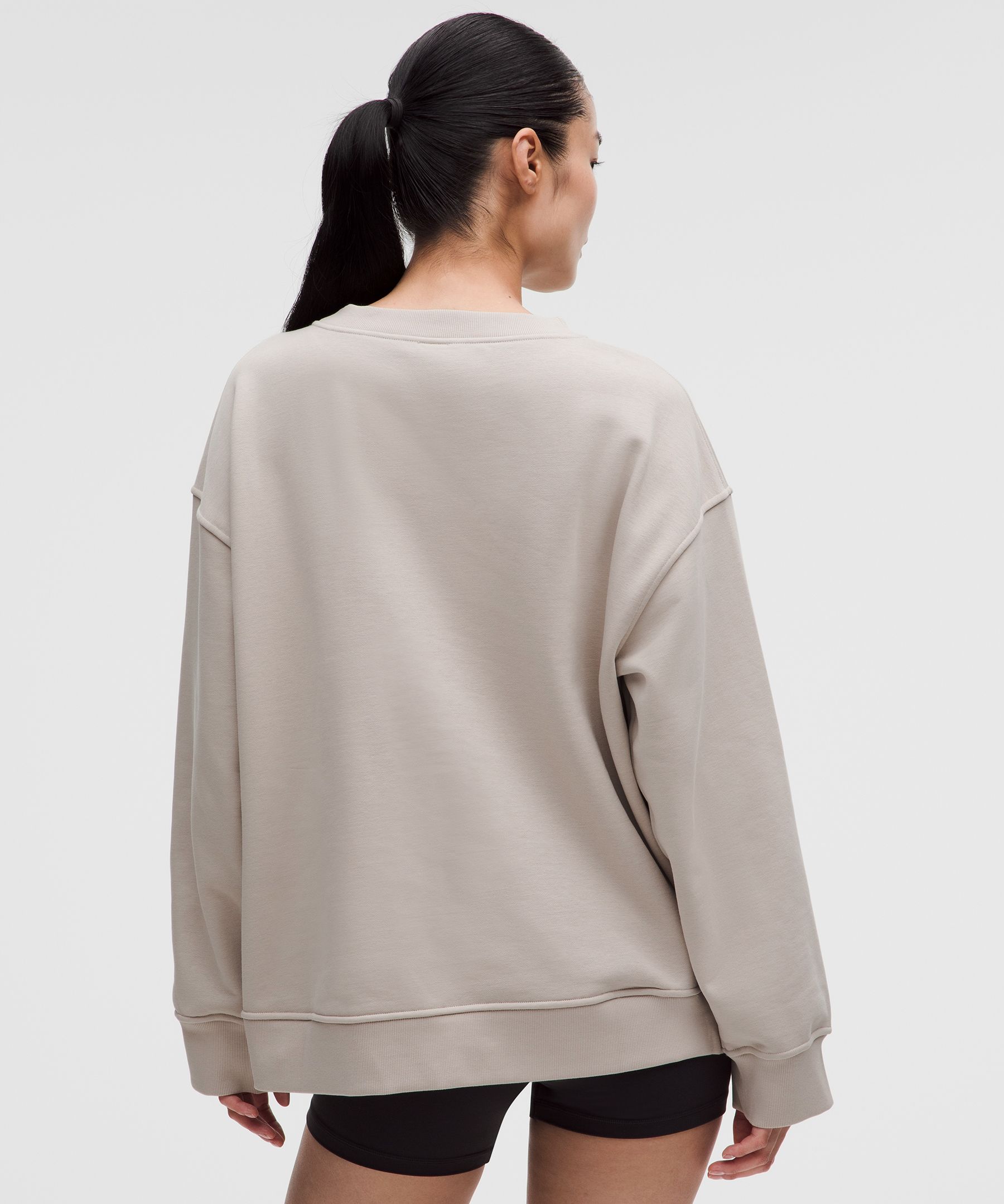 French Terry Oversized Crew