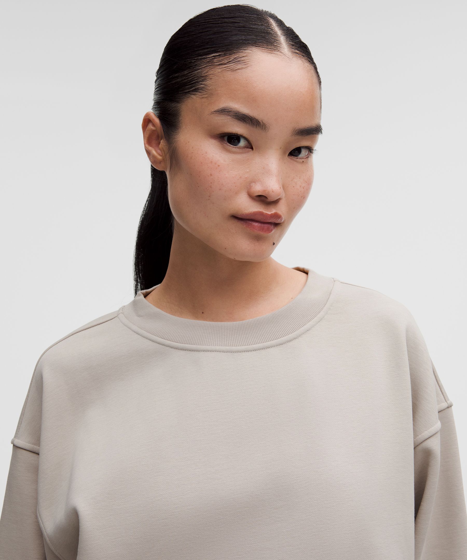 French Terry Oversized Crew
