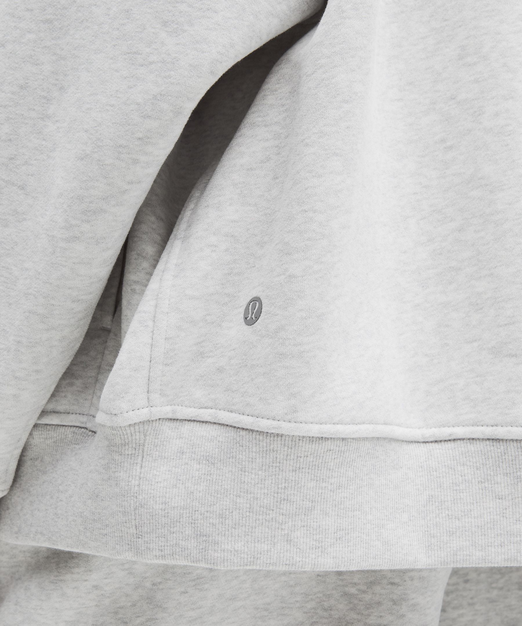 Sudadera Steady State SuperLoft oversized con cuello chimenea y media cremallera para mujer