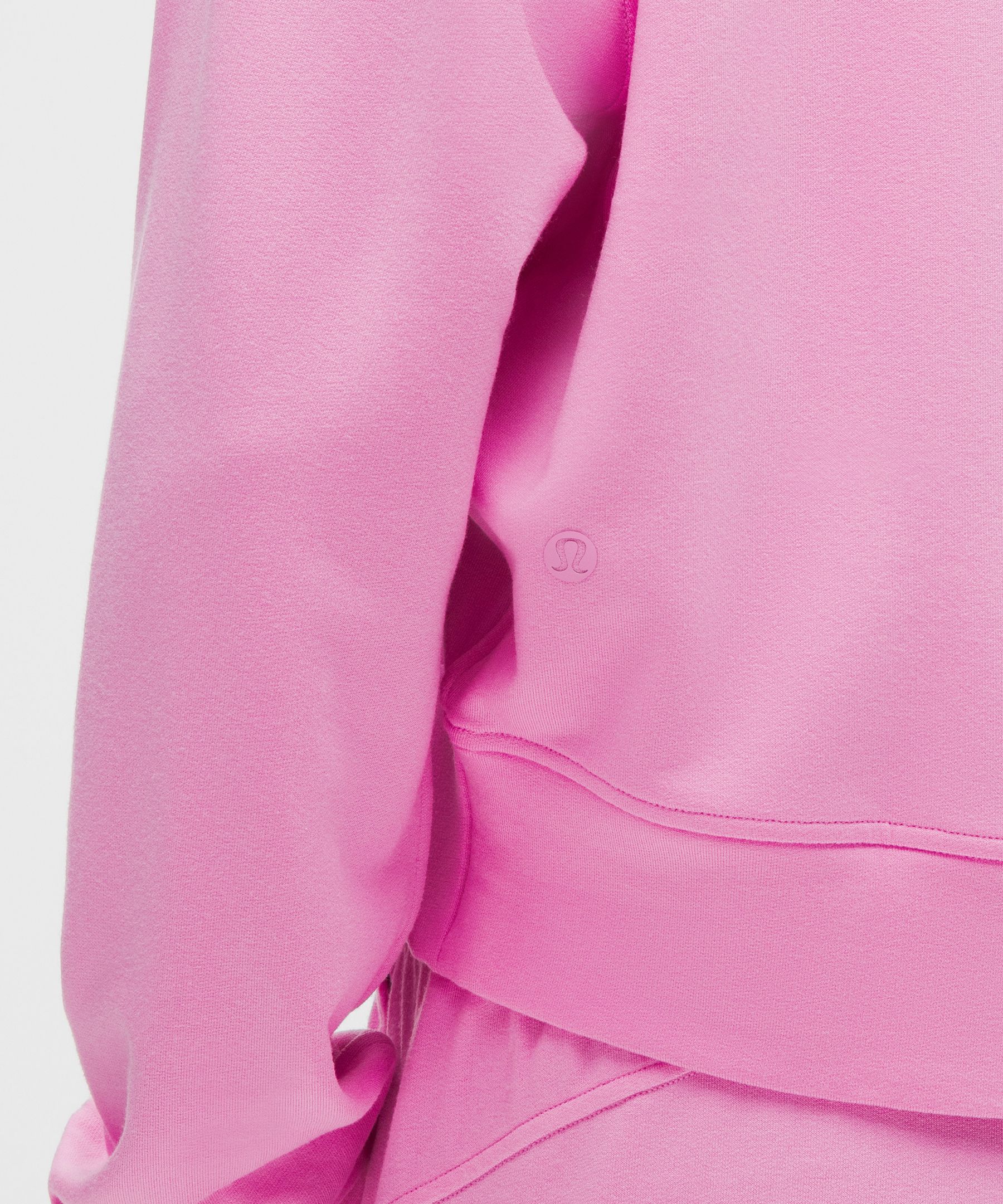 Lululemon Becalm Scoop-neck Pullover In Pink
