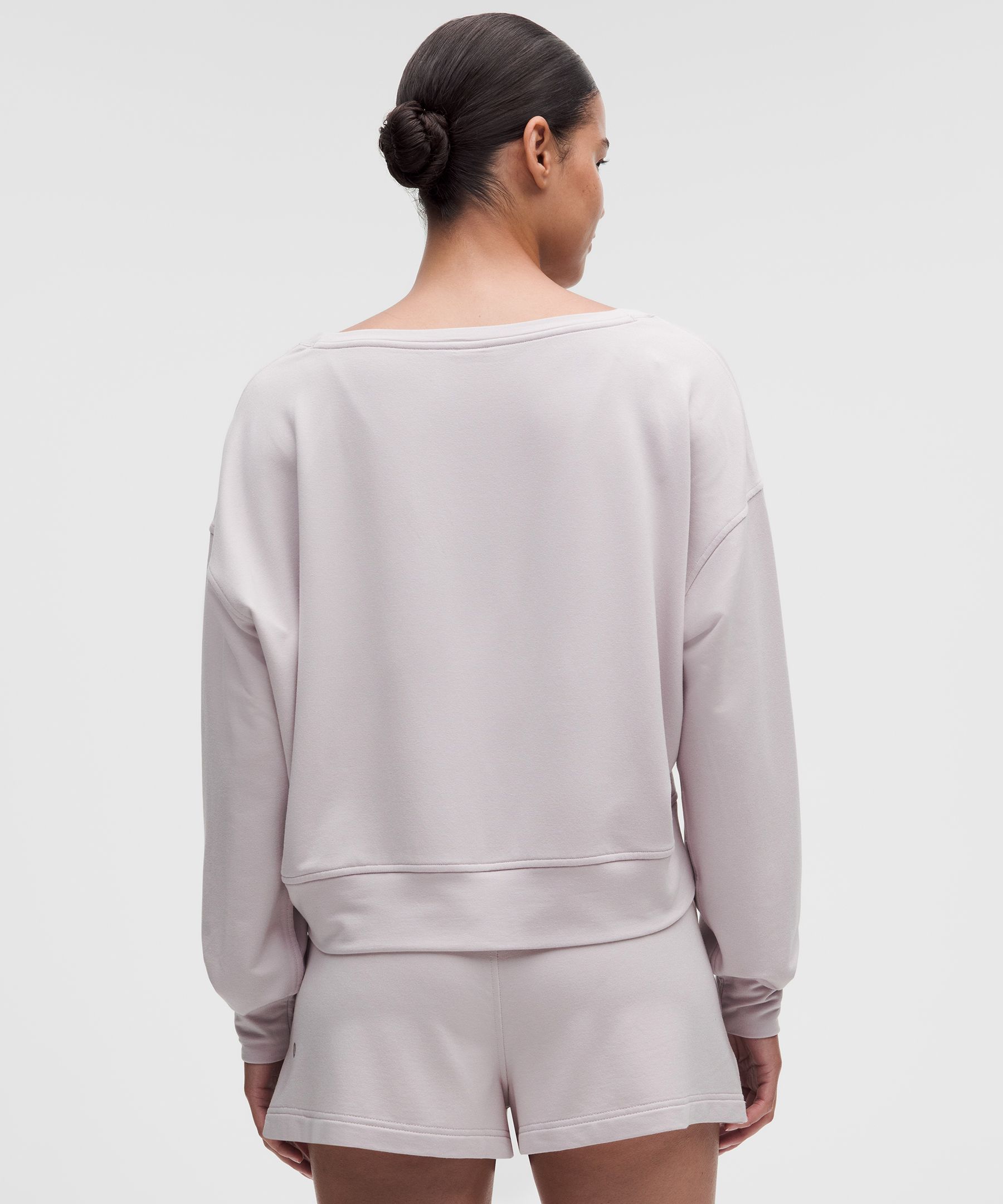 BeCalm Scoop-Neck Pullover