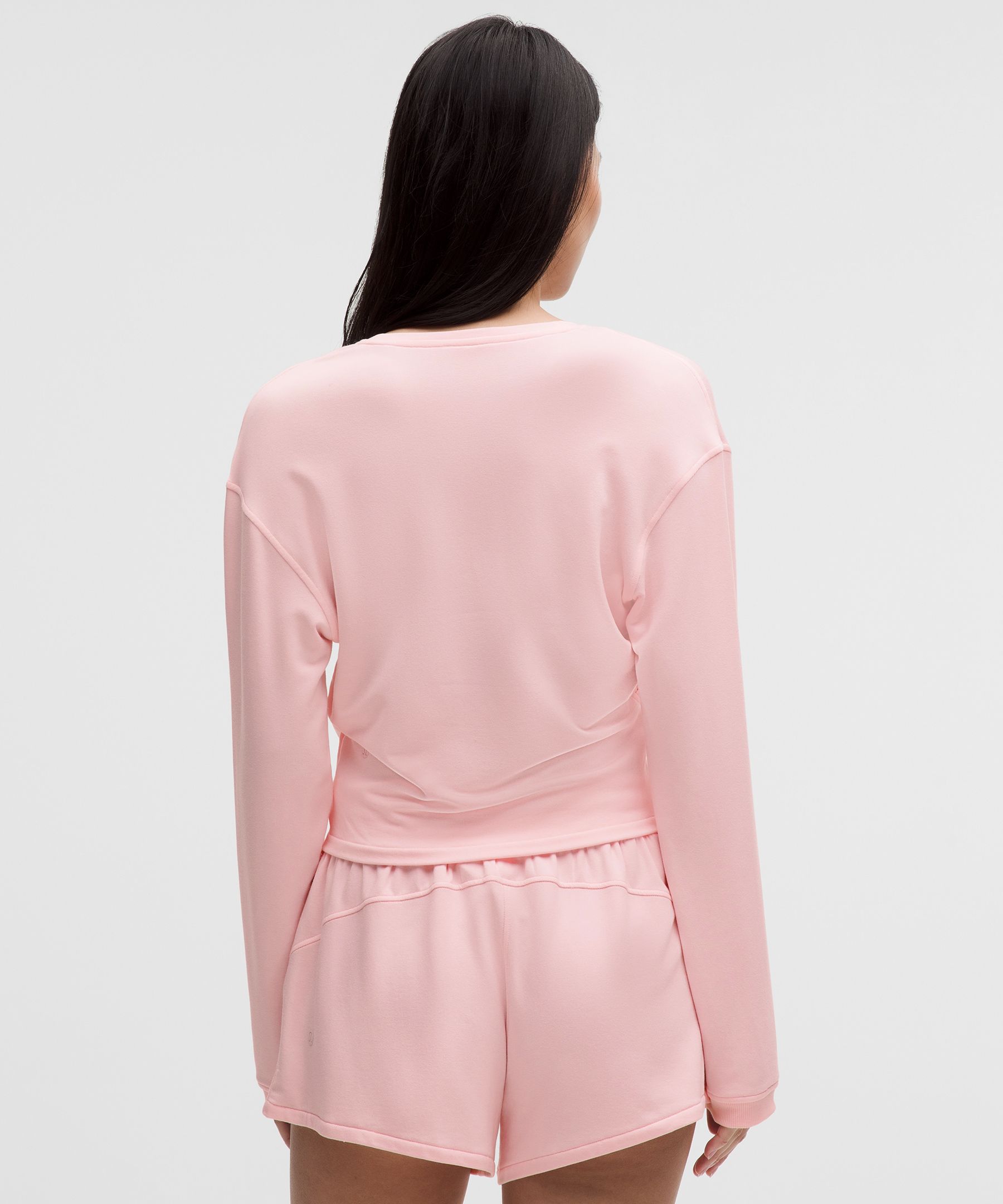 BeCalm Wrap-Front Long-Sleeve Shirt *Updated Fabric