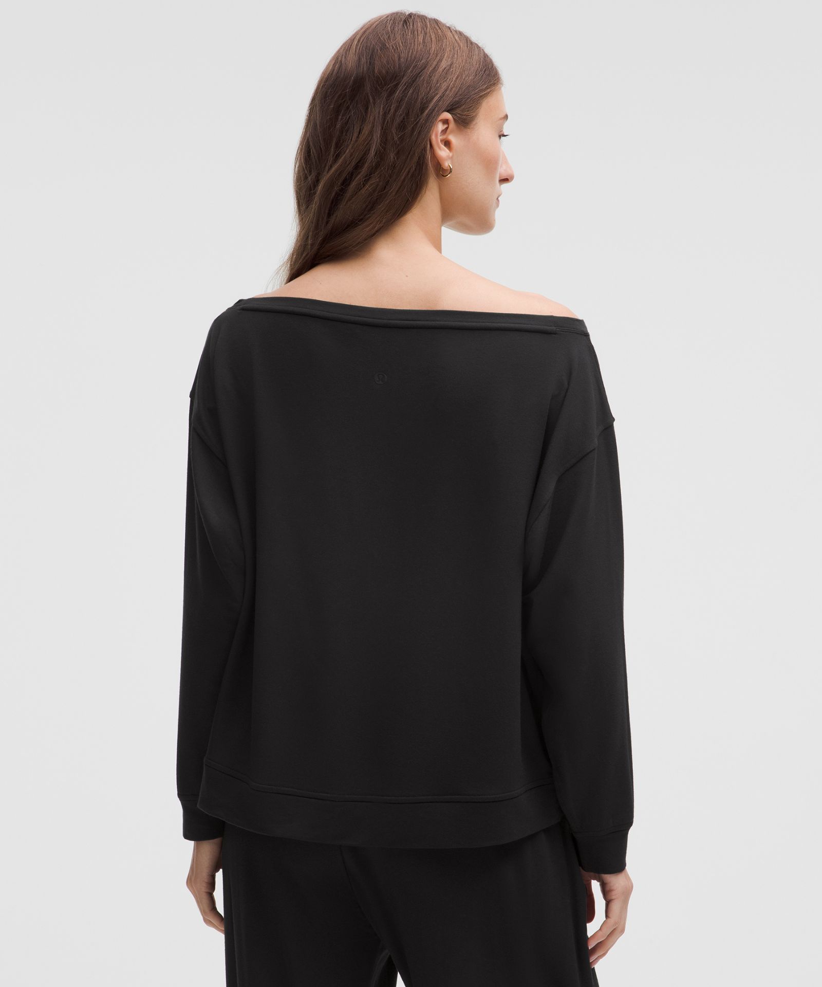 Женский лонгслив Lululemon BeCalm Oversized Boatneck — фото 3