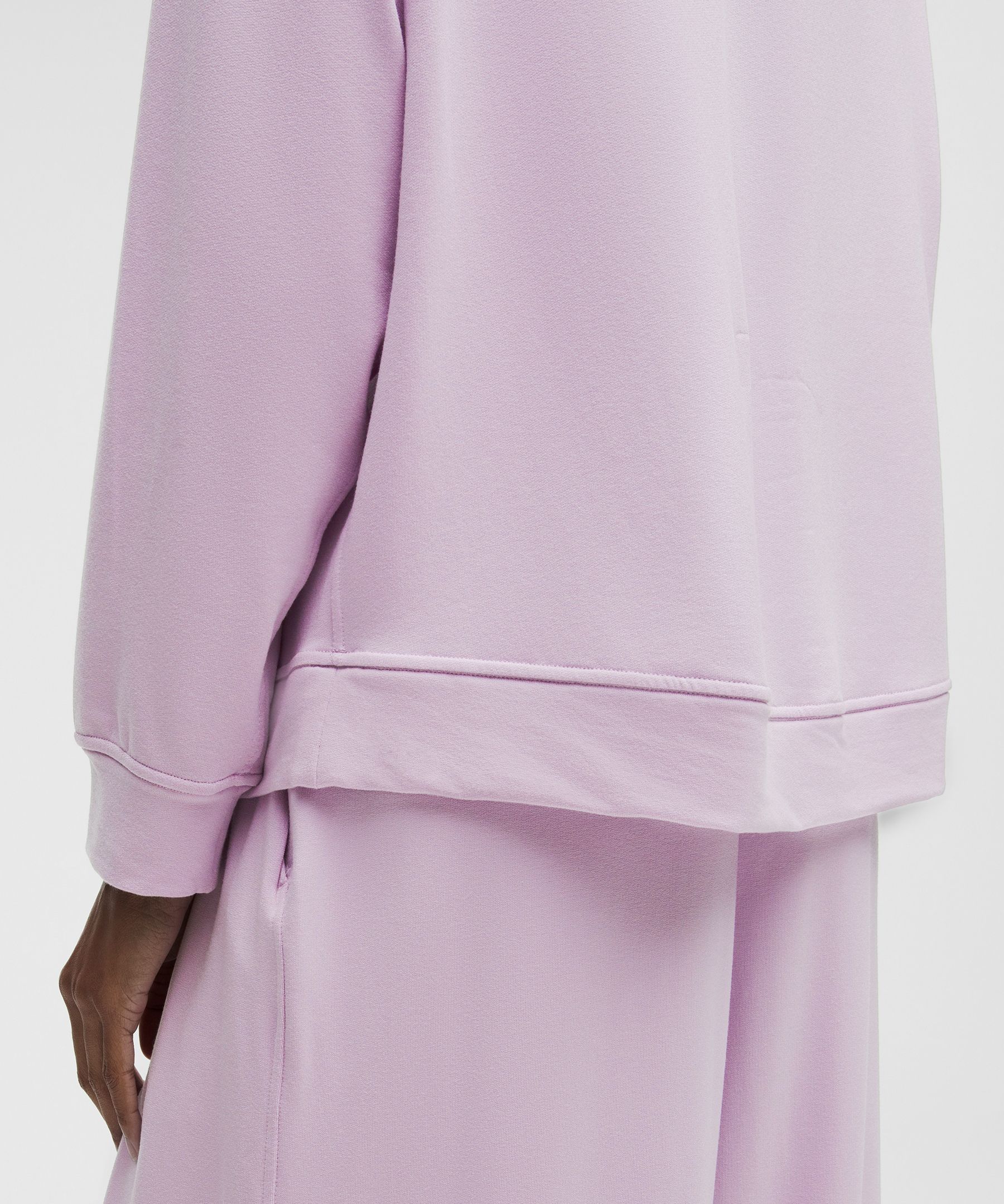 BeCalm Oversized Boatneck Long-Sleeve Shirt