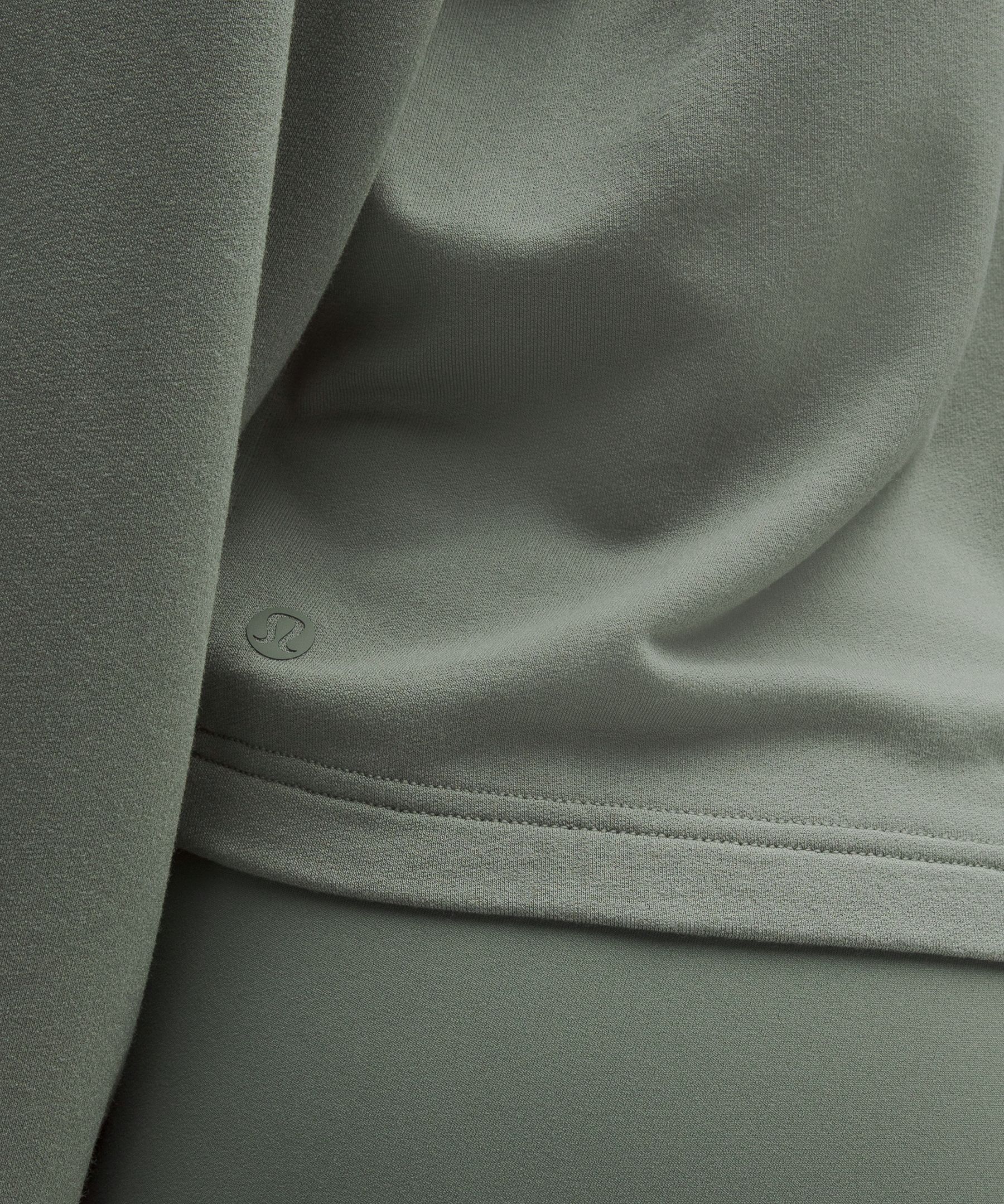Sweat &agrave; capuche BeCalm &agrave; col en V *Nouveau tissu