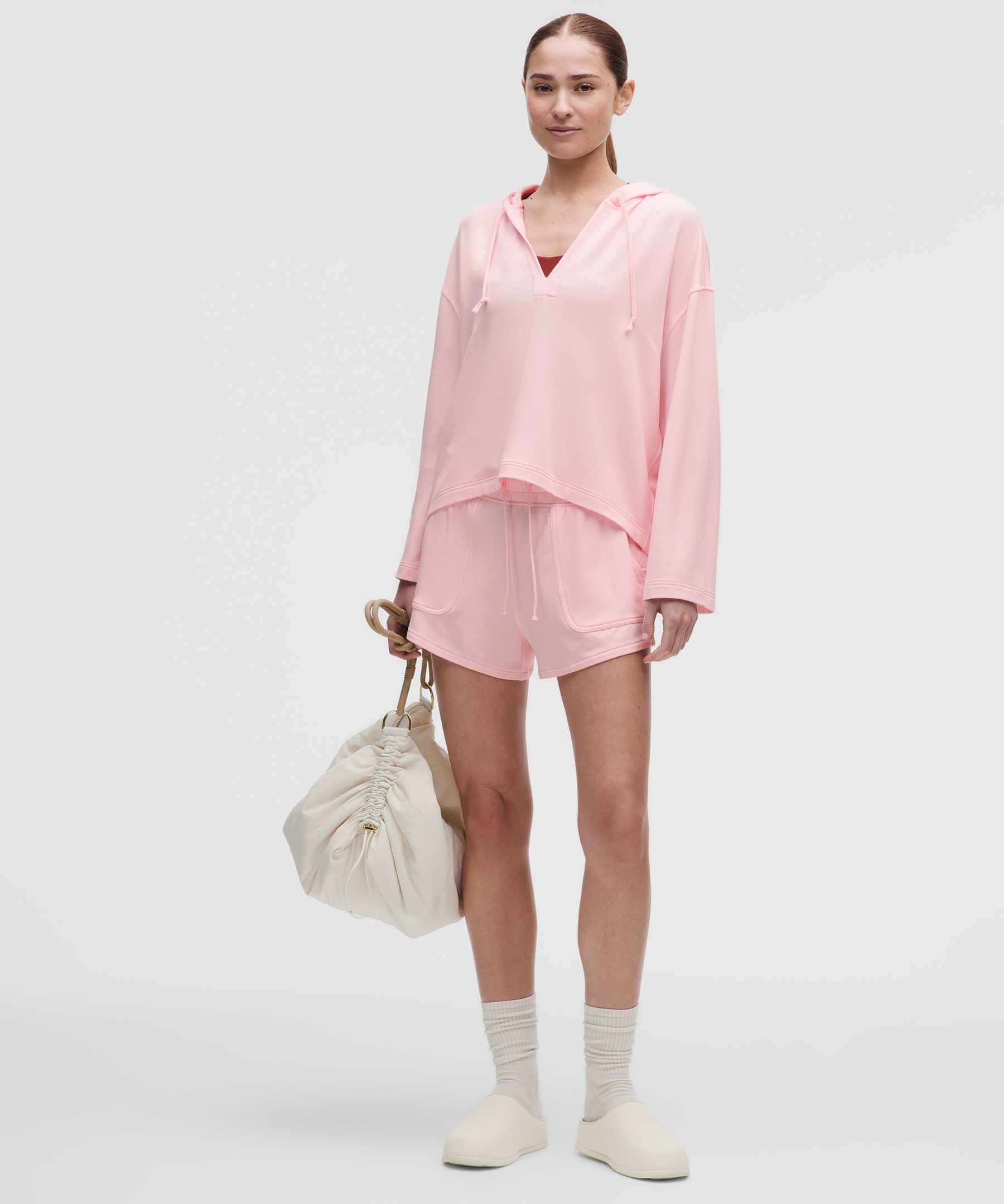 비캄 브이넥 후디 *업데이트 패브릭