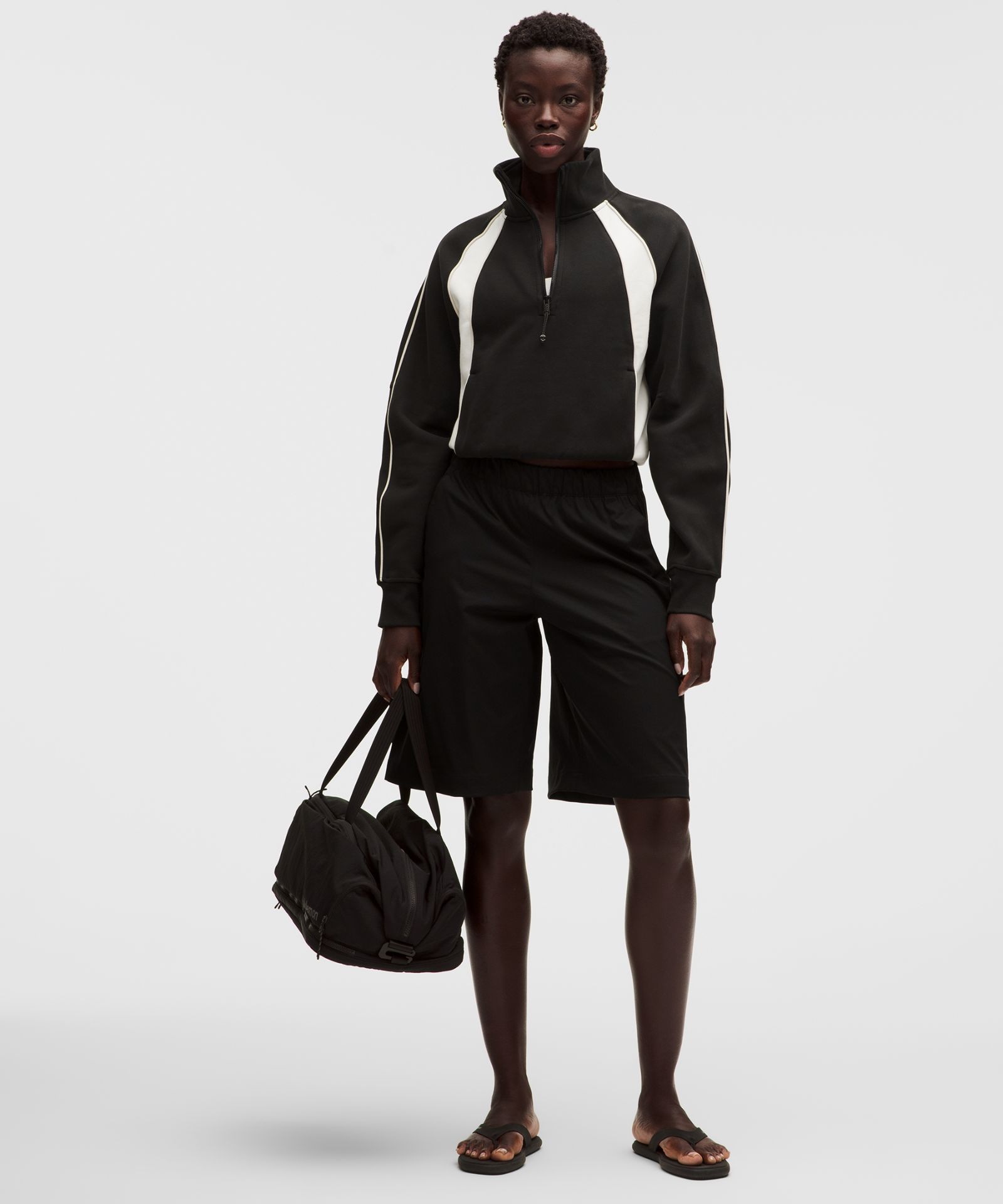 Lululemon Scuba Relaxed Half-Zip *Colourblock — фото 2