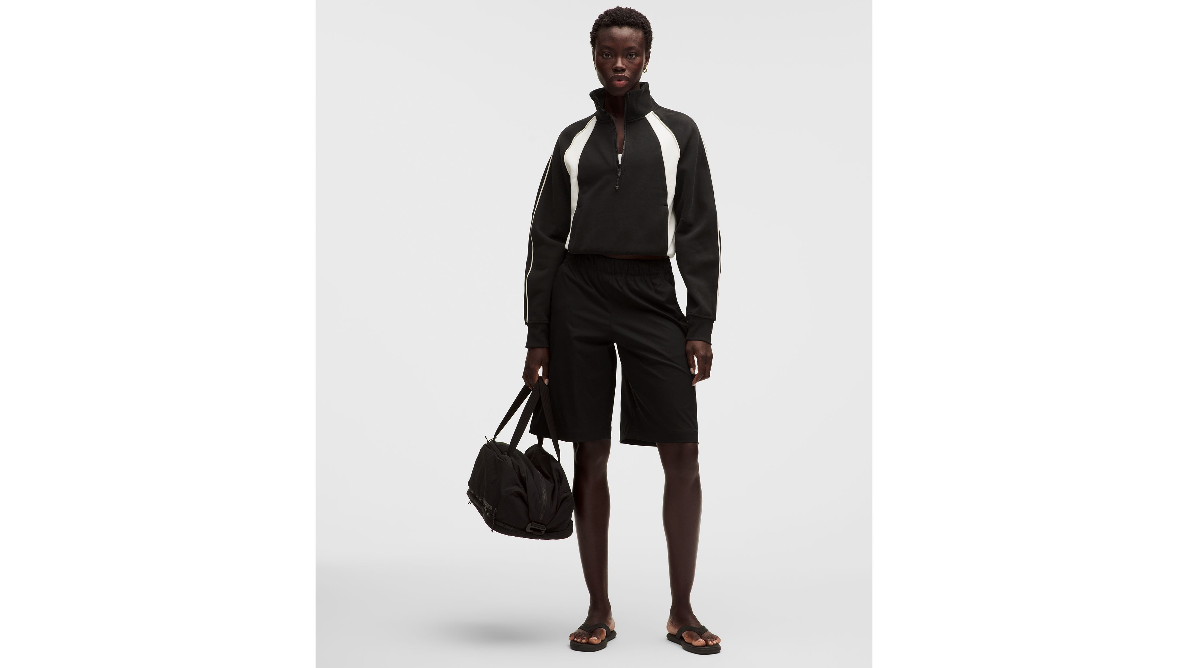 Scuba Relaxed Half-Zip *Colourblock