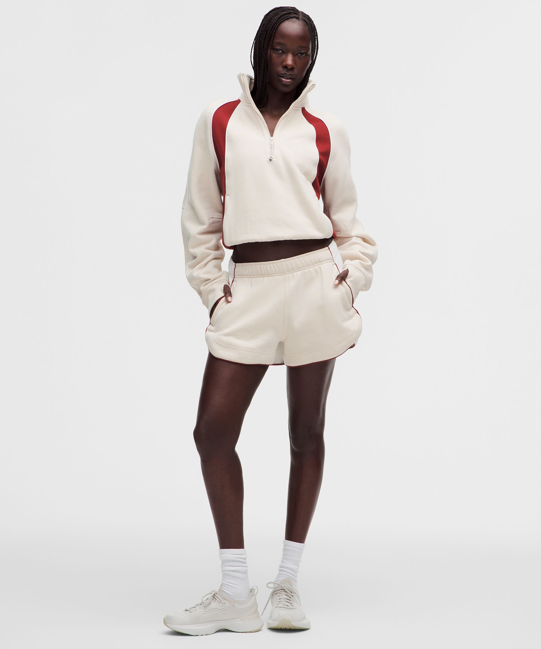 Scuba Relaxed Half-Zip *Colourblock