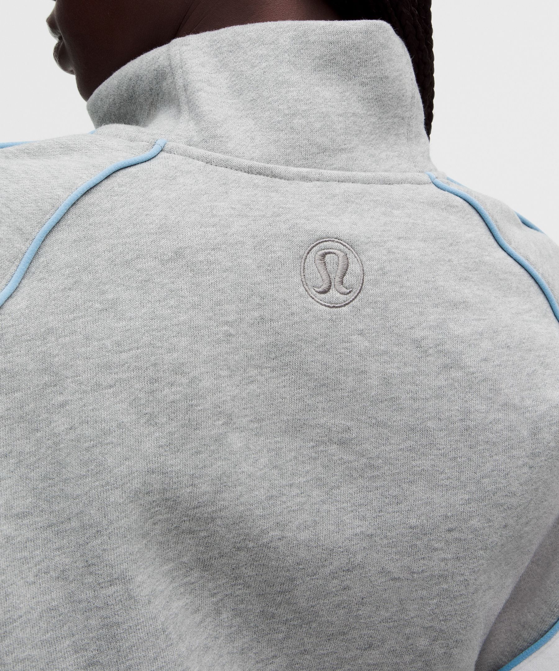 Sweat demi-zipp&eacute; d&eacute;contract&eacute; Scuba *Colourblock