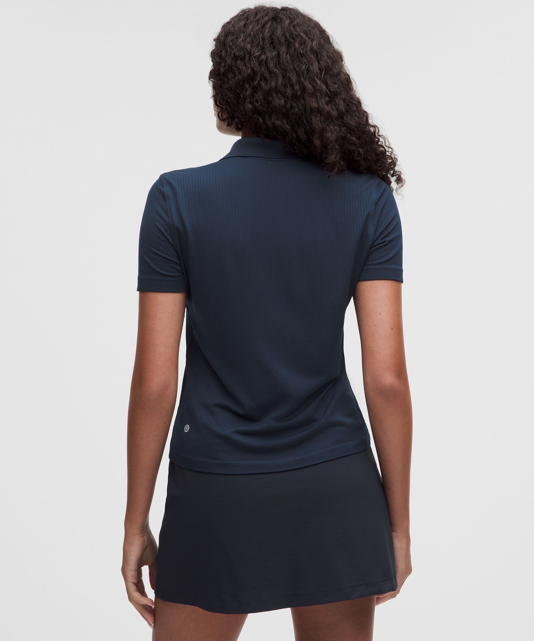Swiftly Open-Knit Golf Polo Shirt