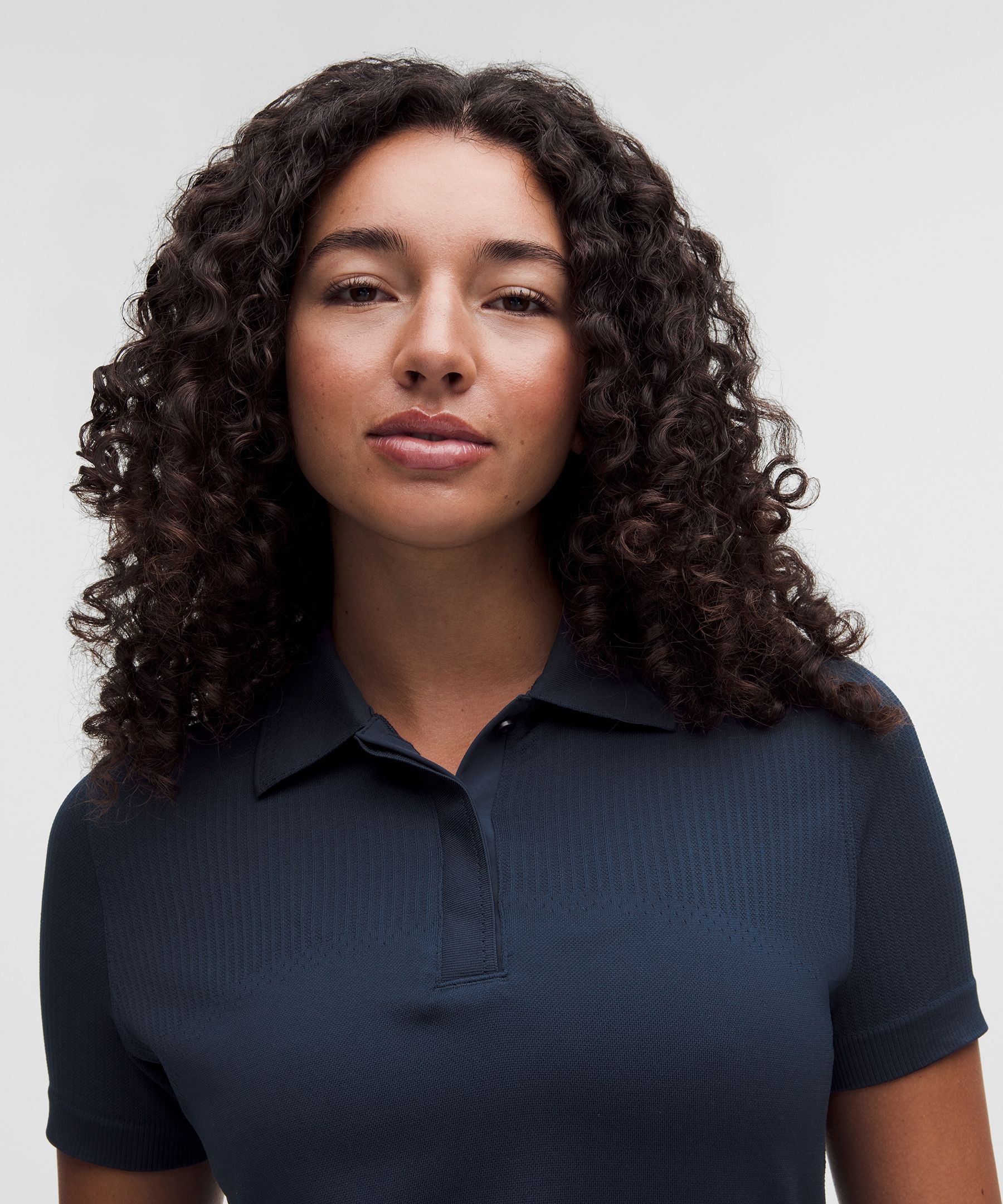 Swiftly Open-Knit Golf Polo Shirt
