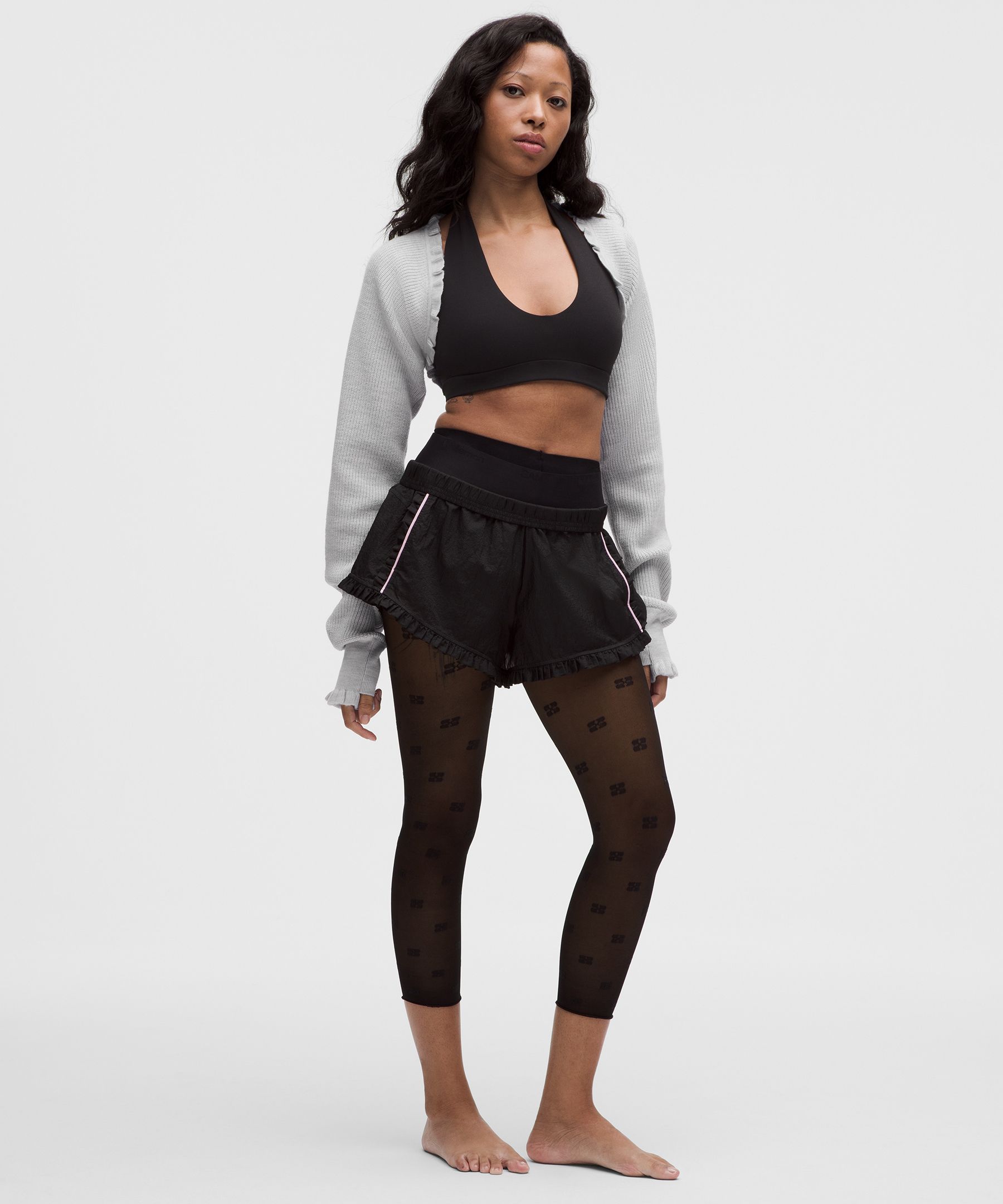 GANNI x lululemon Merino Wool-Blend Bolero