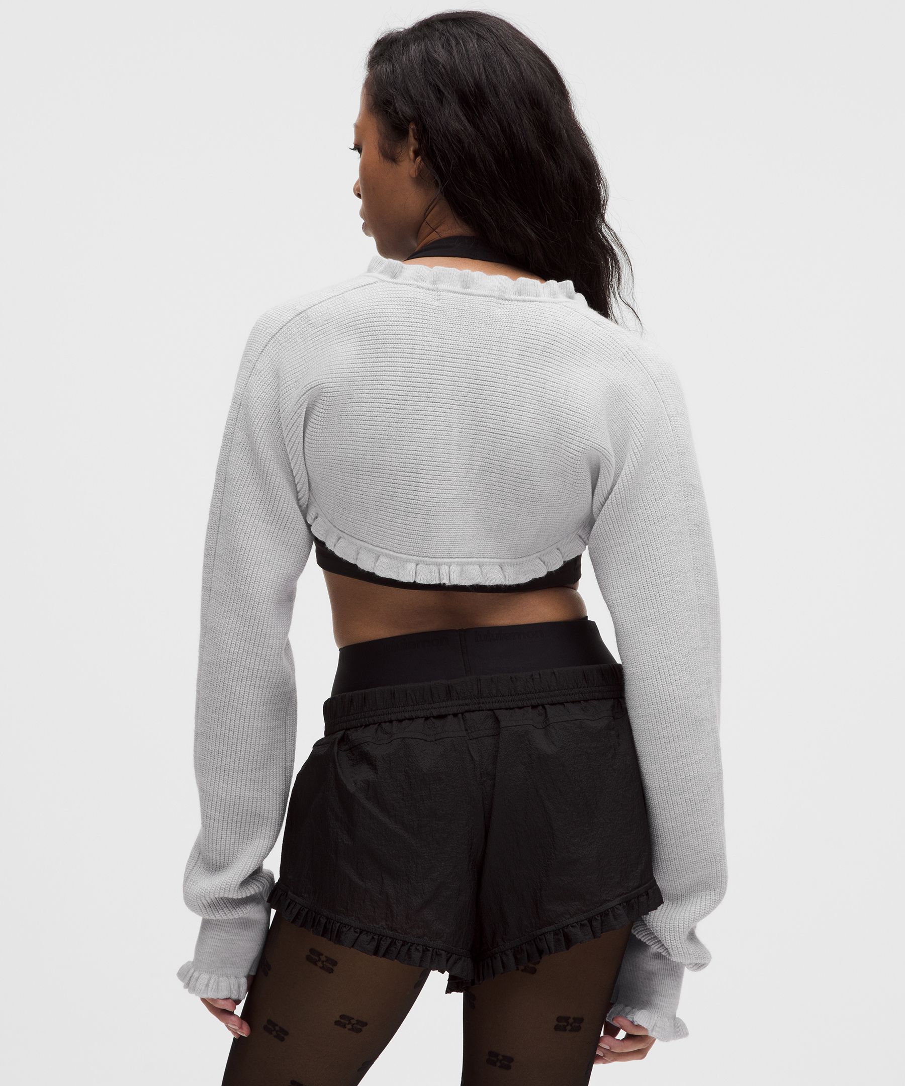 GANNI x lululemon メリノウールブレンド ボレロ