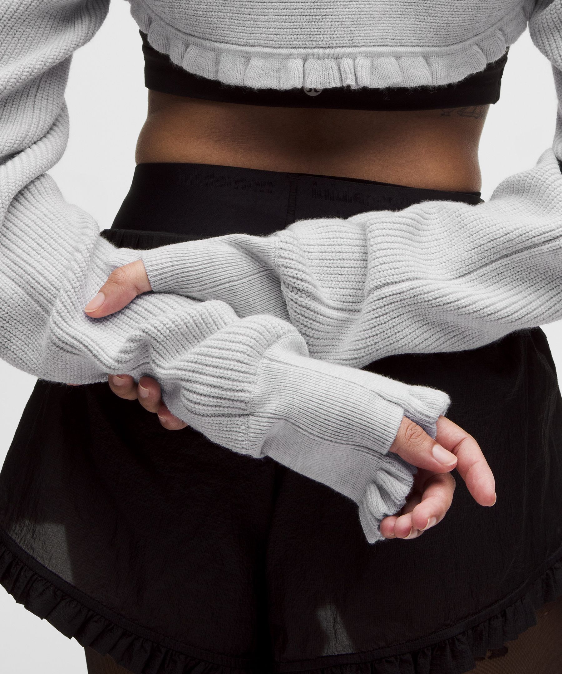 GANNI x lululemon メリノウールブレンド ボレロ