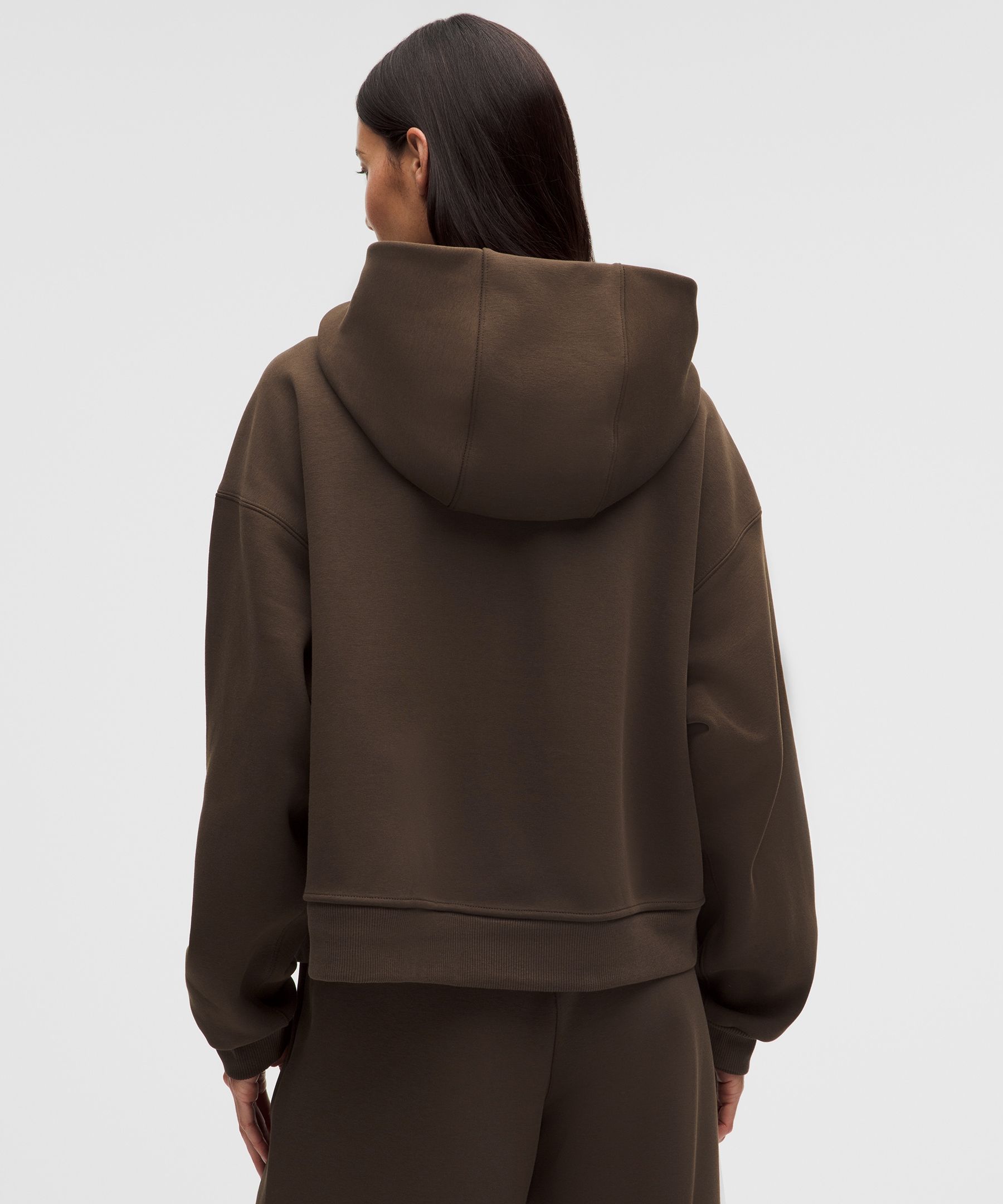 Women's Big Cozy Hip-Length Ultra-Oversized Full-Zip Hoodie