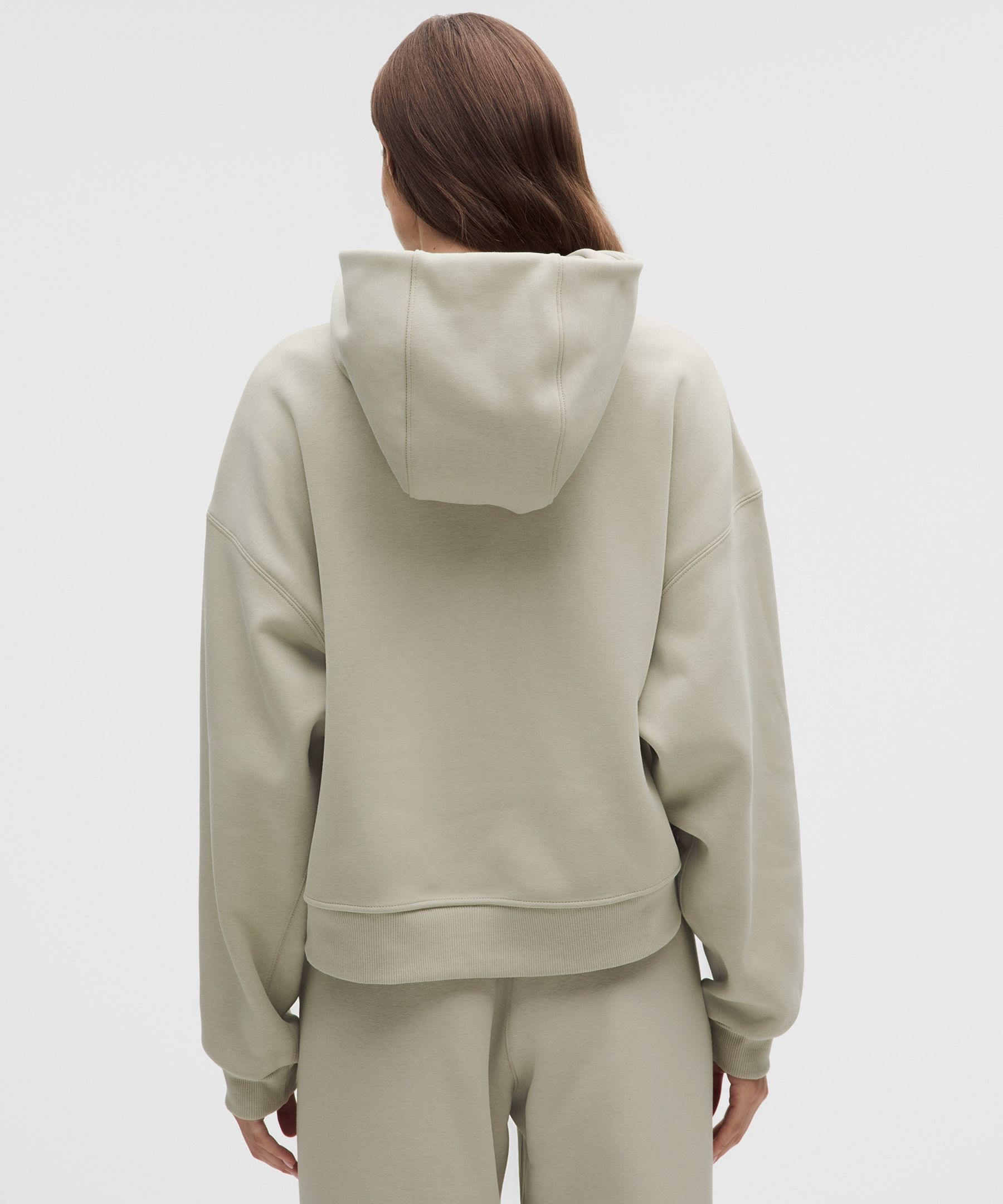 Women's Big Cozy Hip-Length Ultra-Oversized Full-Zip Hoodie