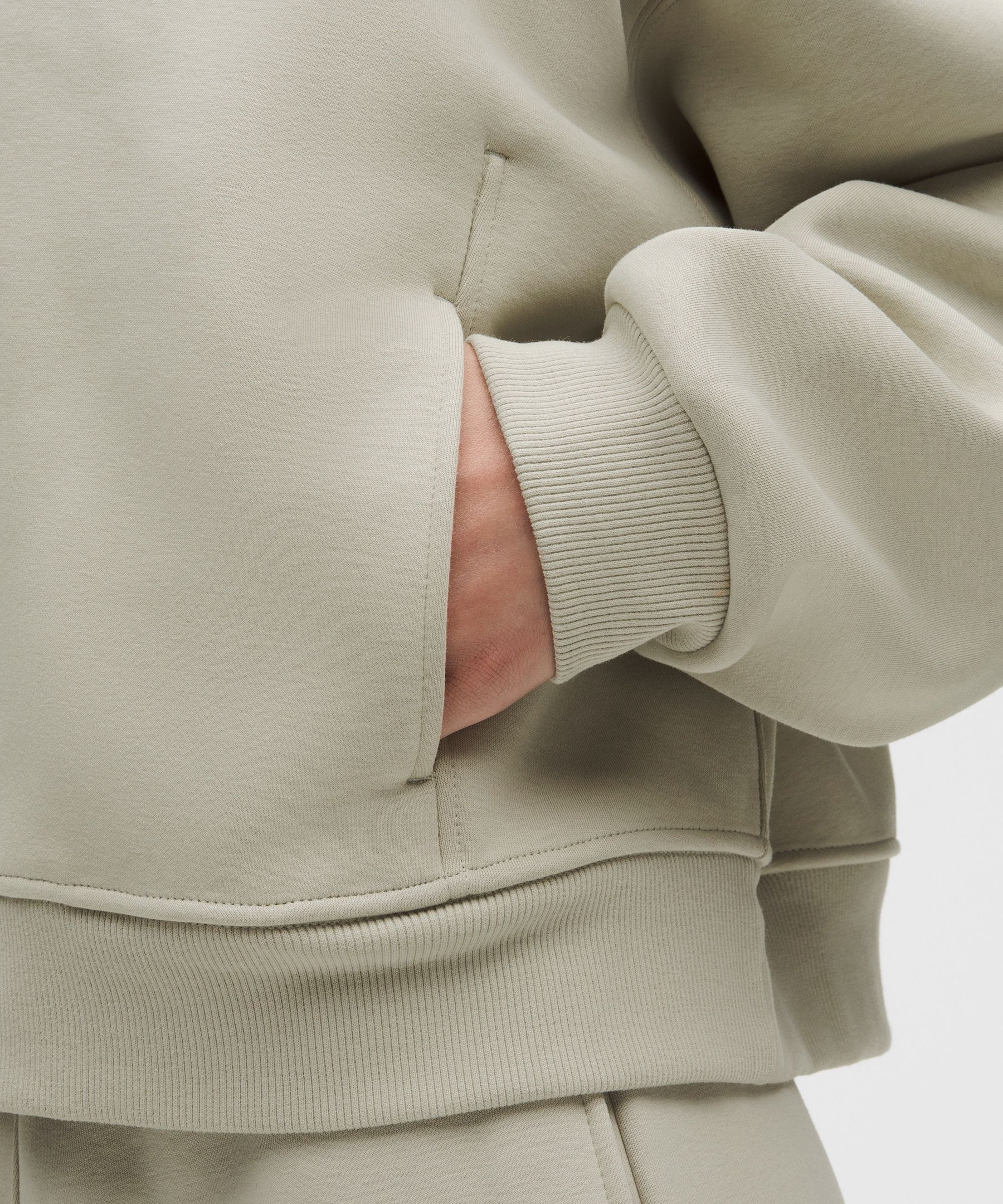 Women's Big Cozy Hip-Length Ultra-Oversized Full-Zip Hoodie