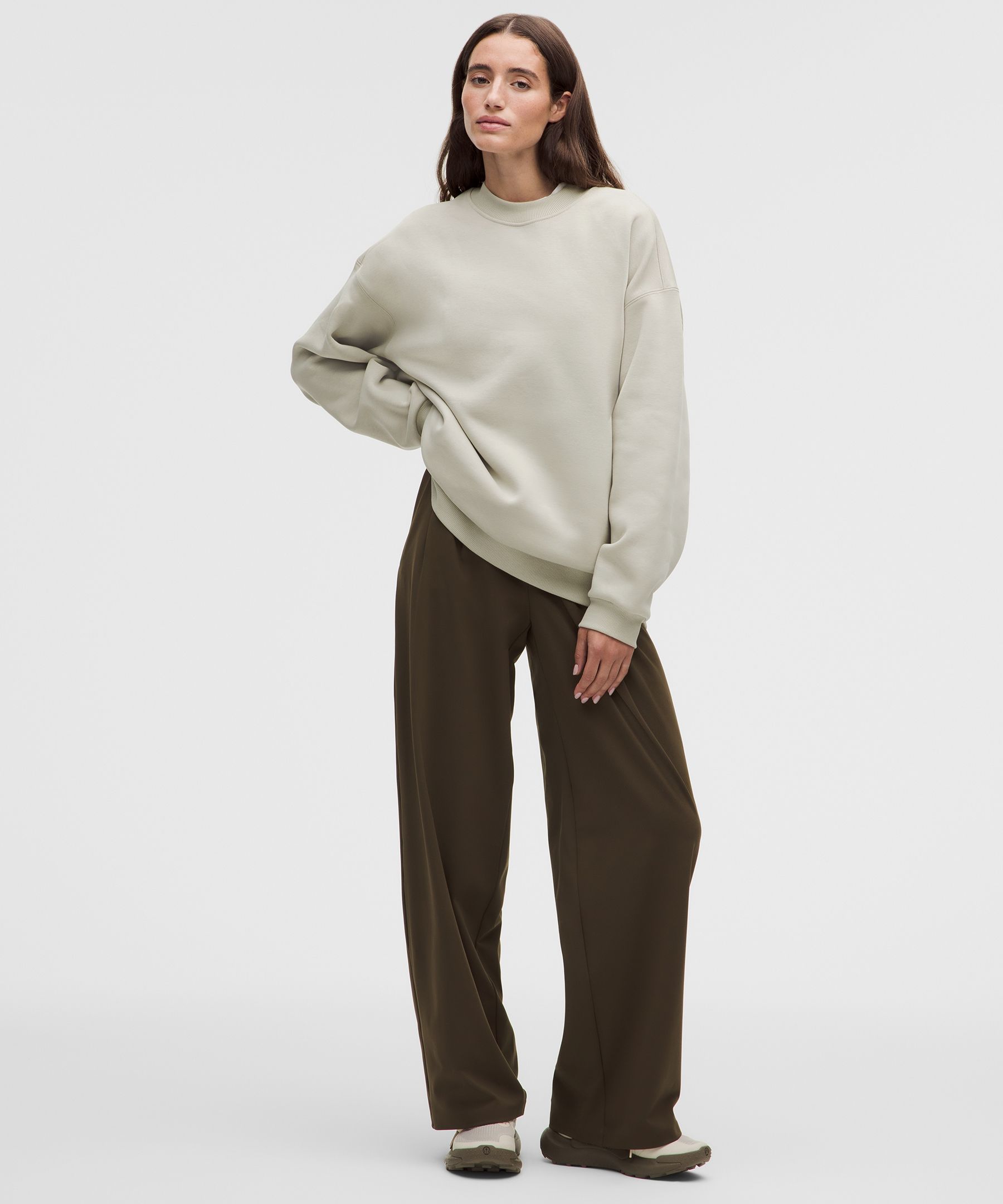 Women's Big Cozy Ultra-Oversized Crew