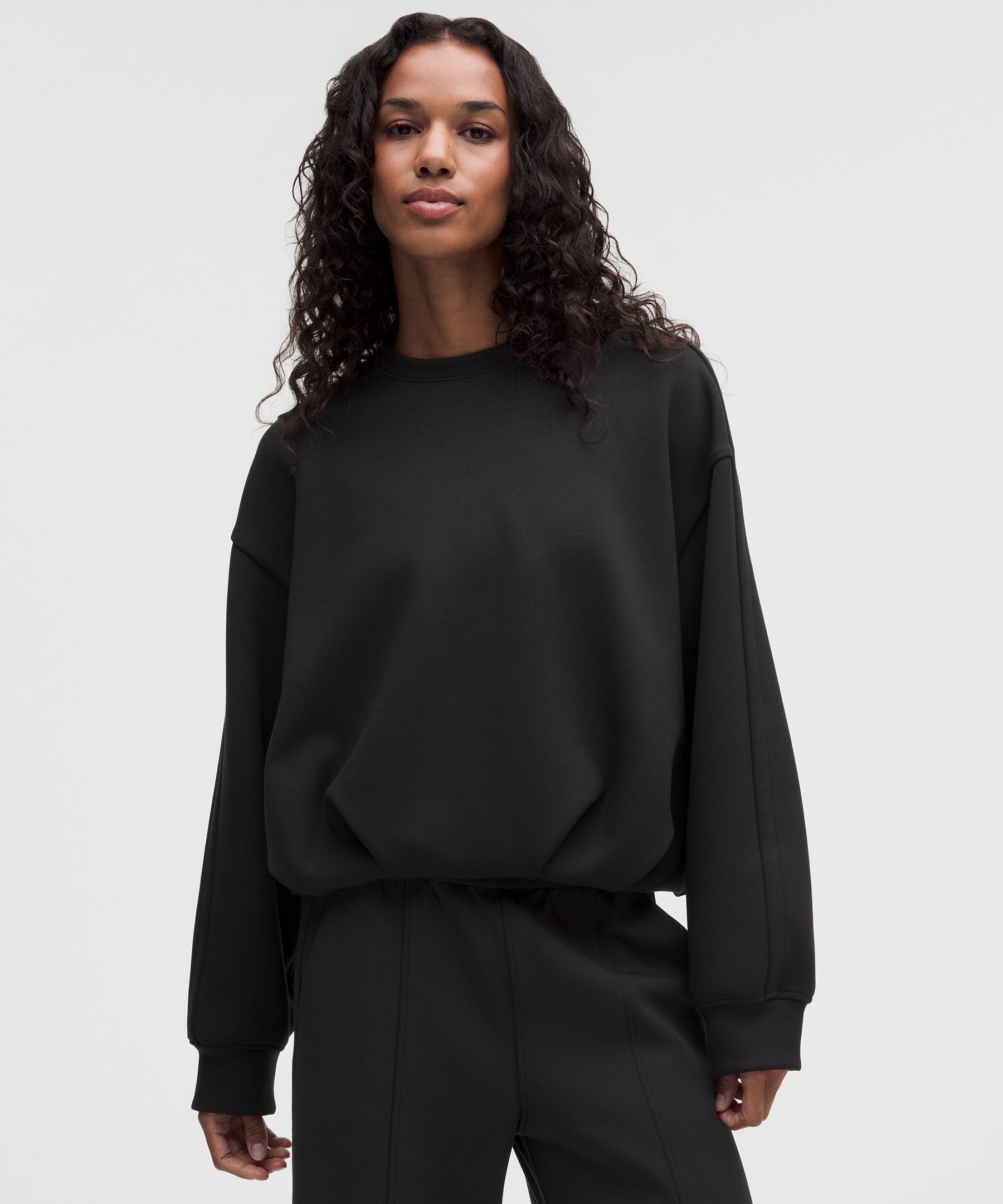 Smooth Spacer Oversized Crew