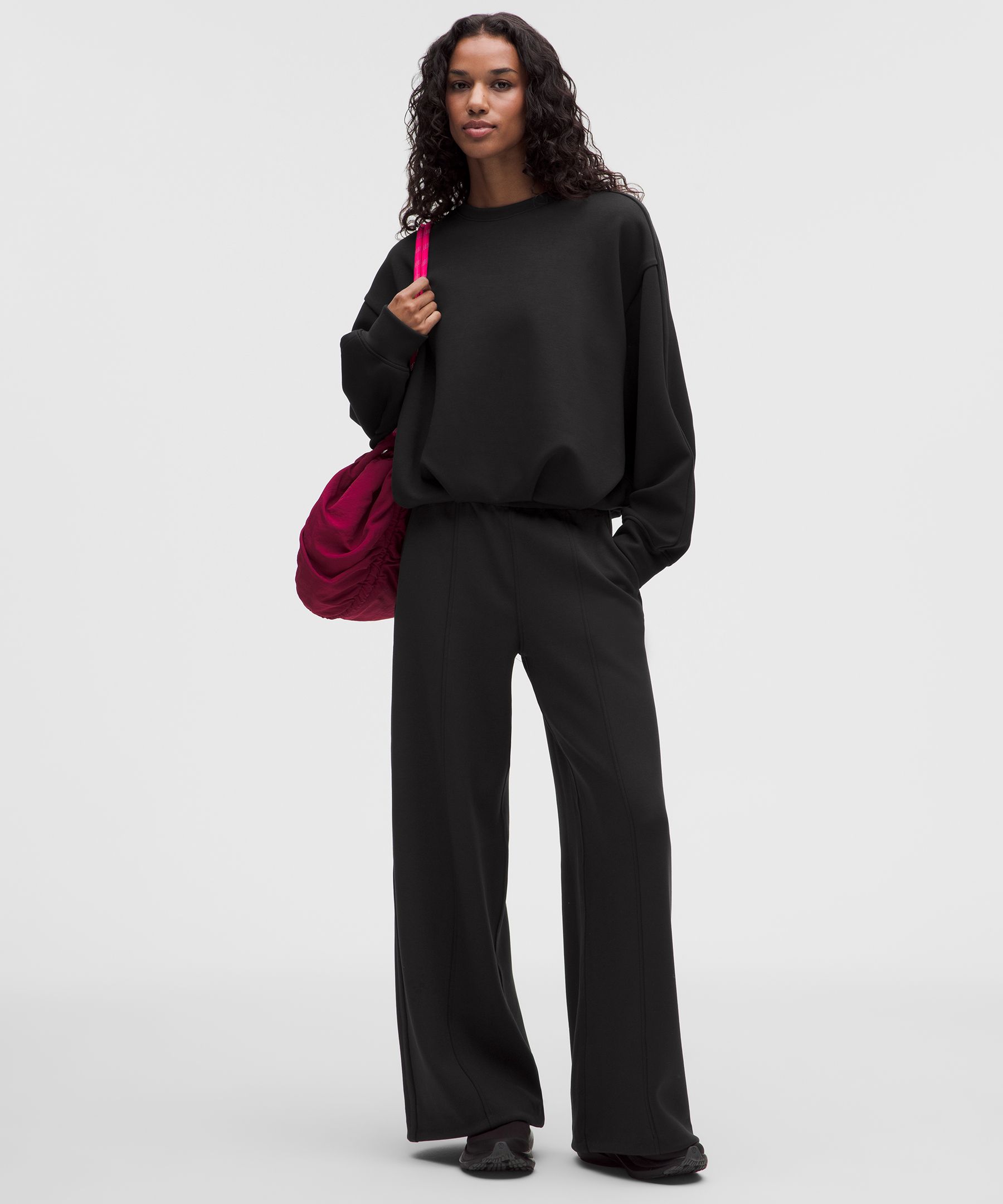 Smooth Spacer Oversized Crew