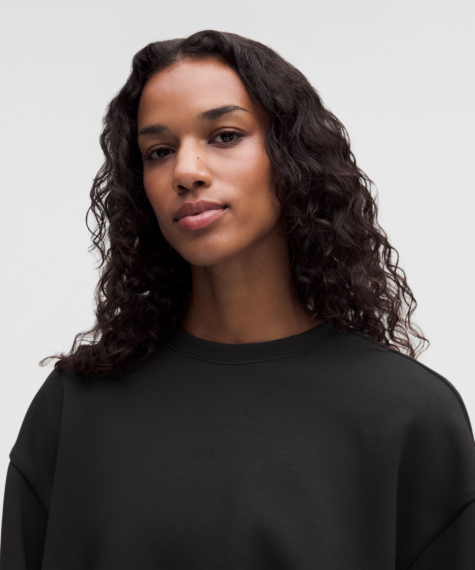 Smooth Spacer Oversized Crew