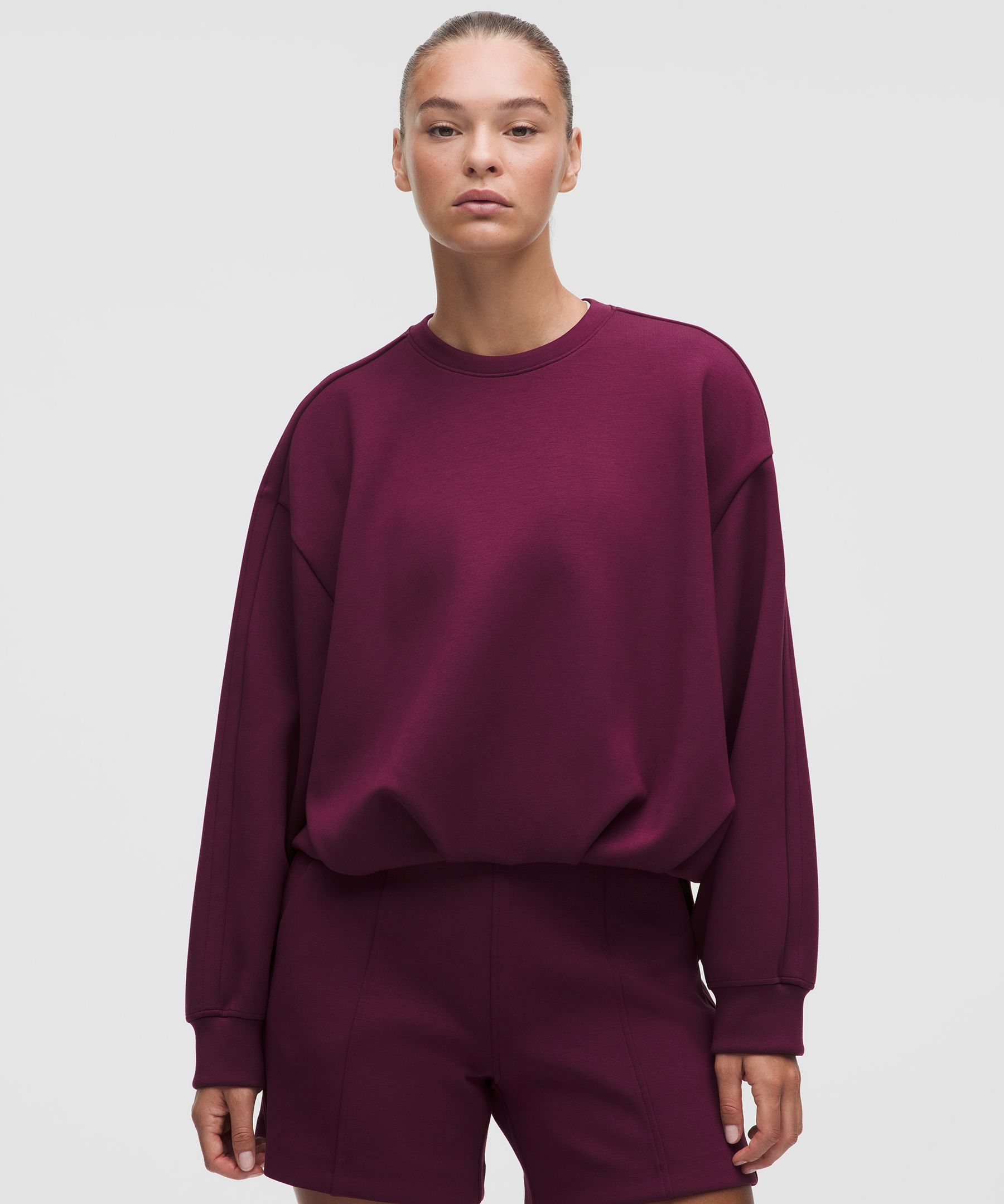 Smooth Spacer Oversized Crew