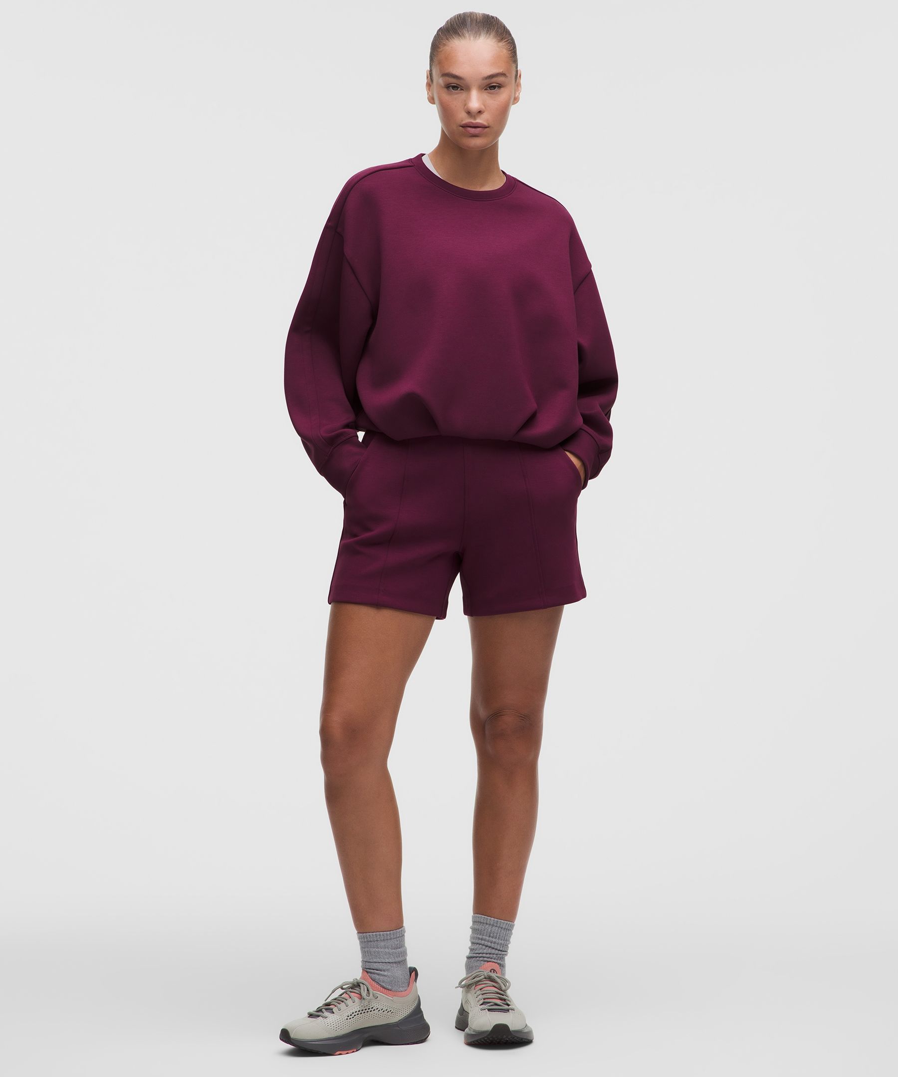 Smooth Spacer Oversized Crew