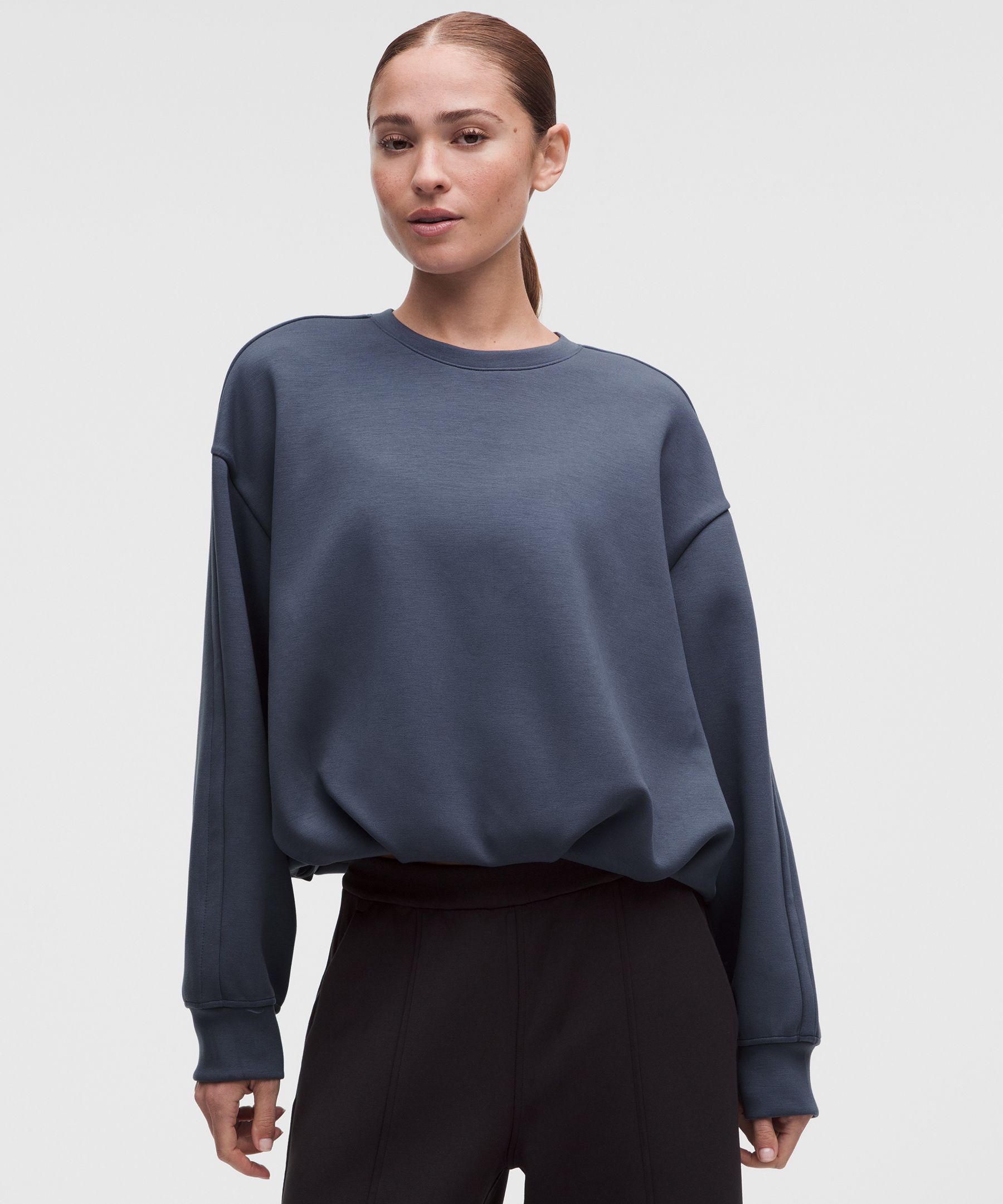 Smooth Spacer Oversized Crew