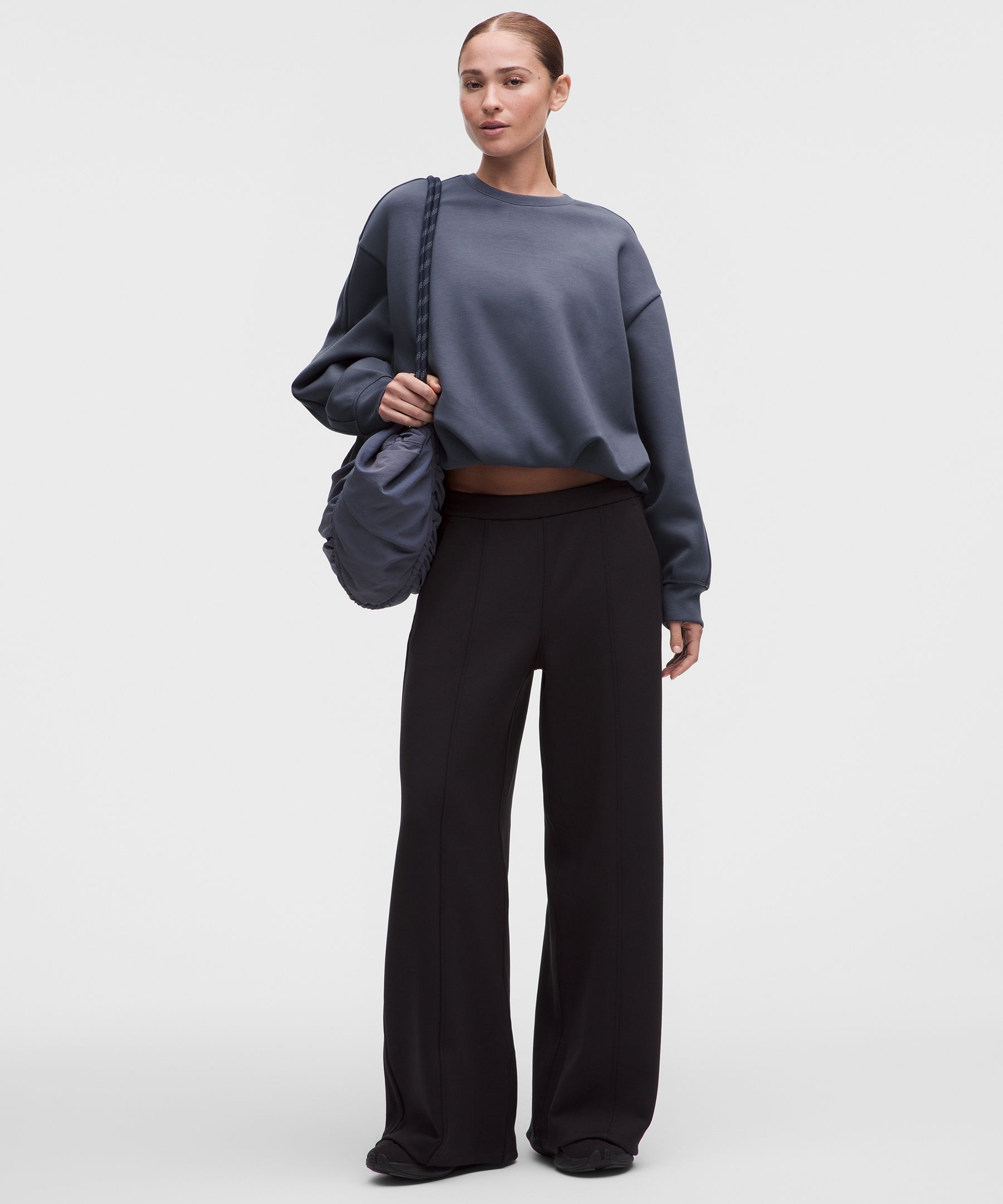 Smooth Spacer Oversized Crew