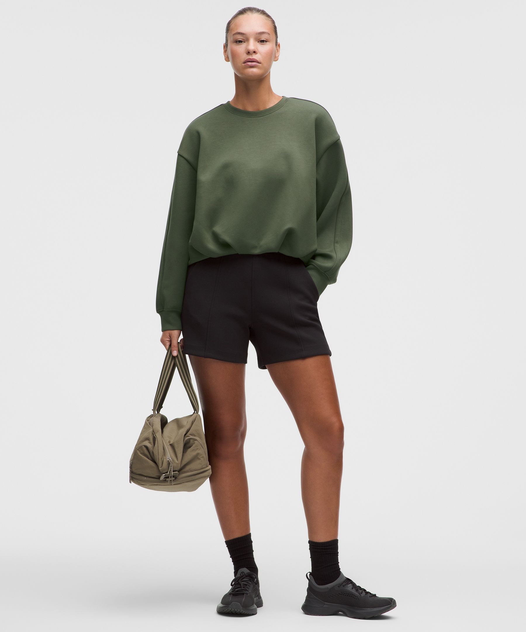 Smooth Spacer Oversized Crew