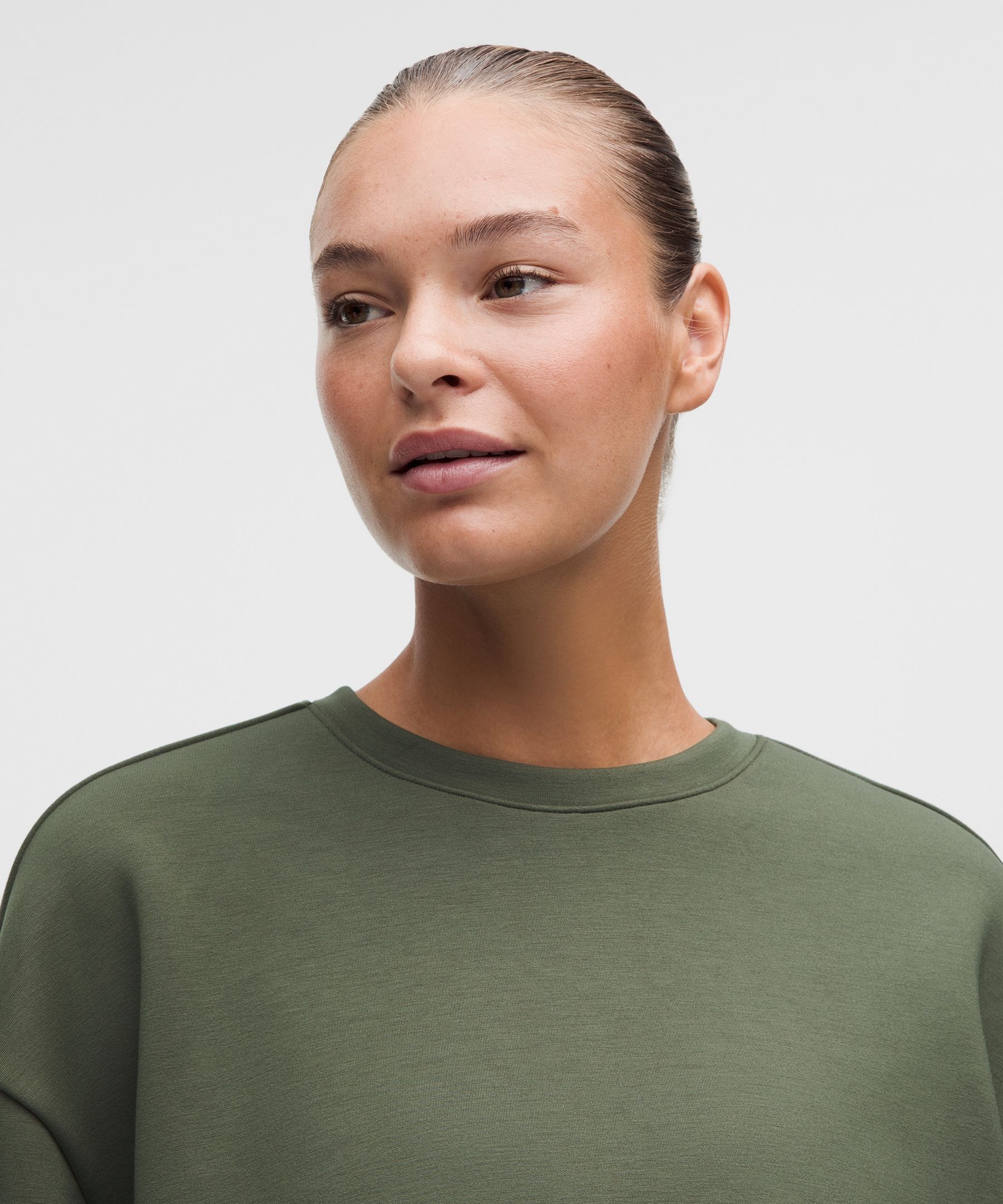 Smooth Spacer Oversized Crew