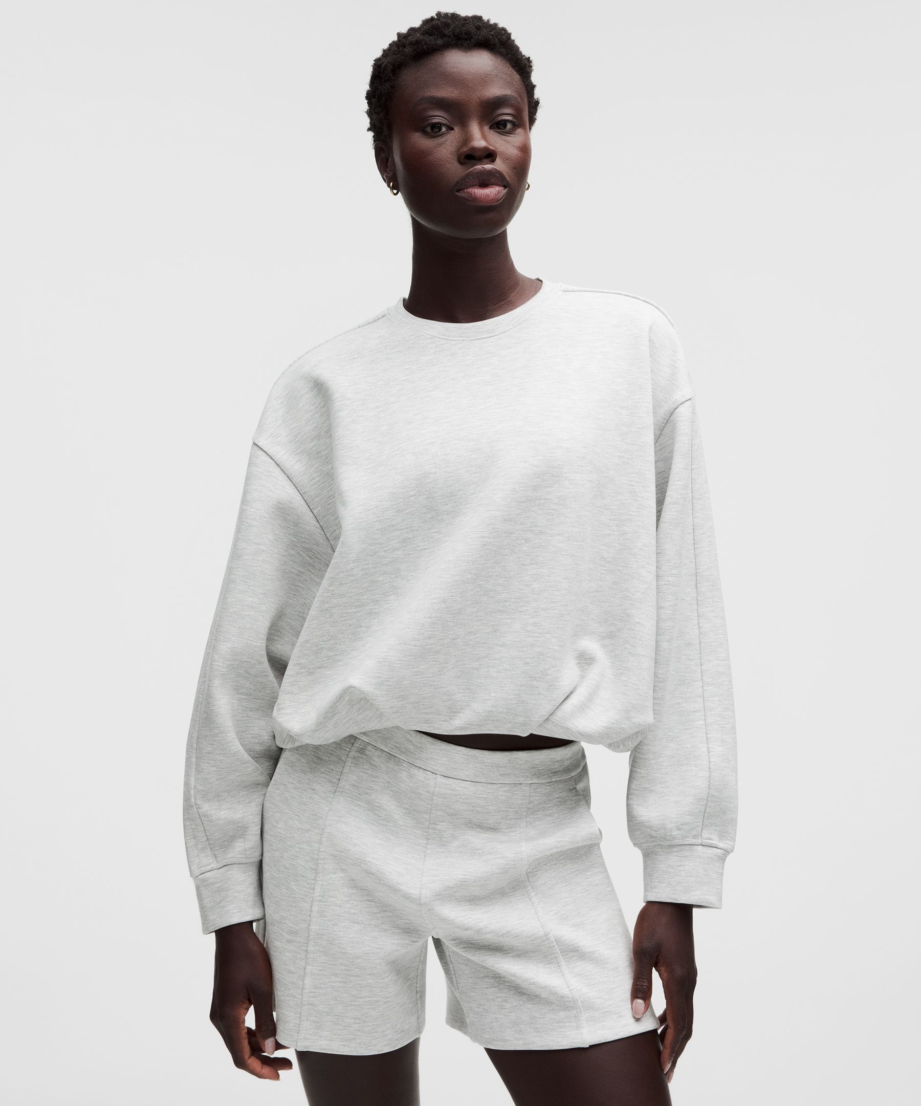 Smooth Spacer Oversized Crew