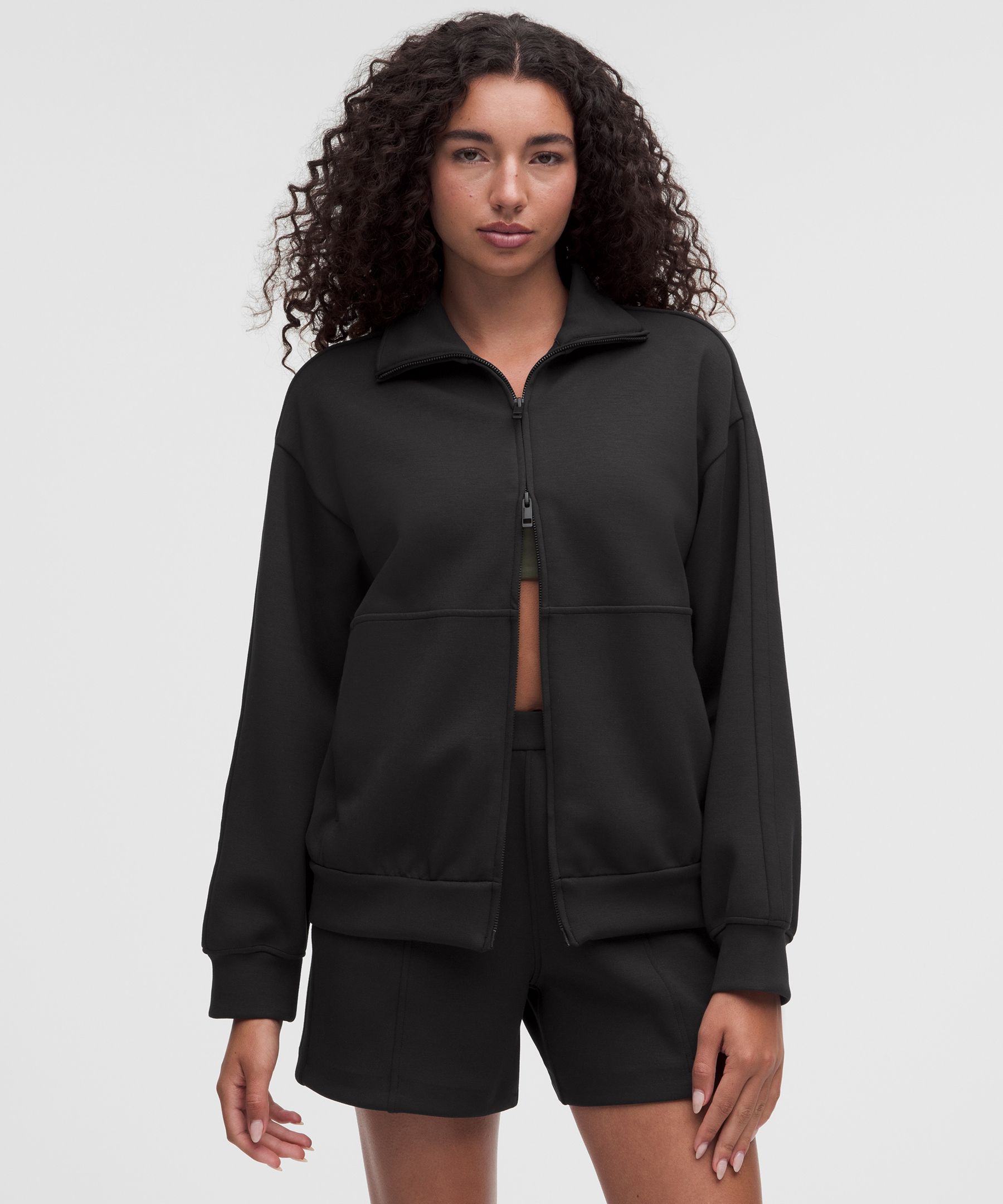 Smooth Spacer Oversized Full Zip