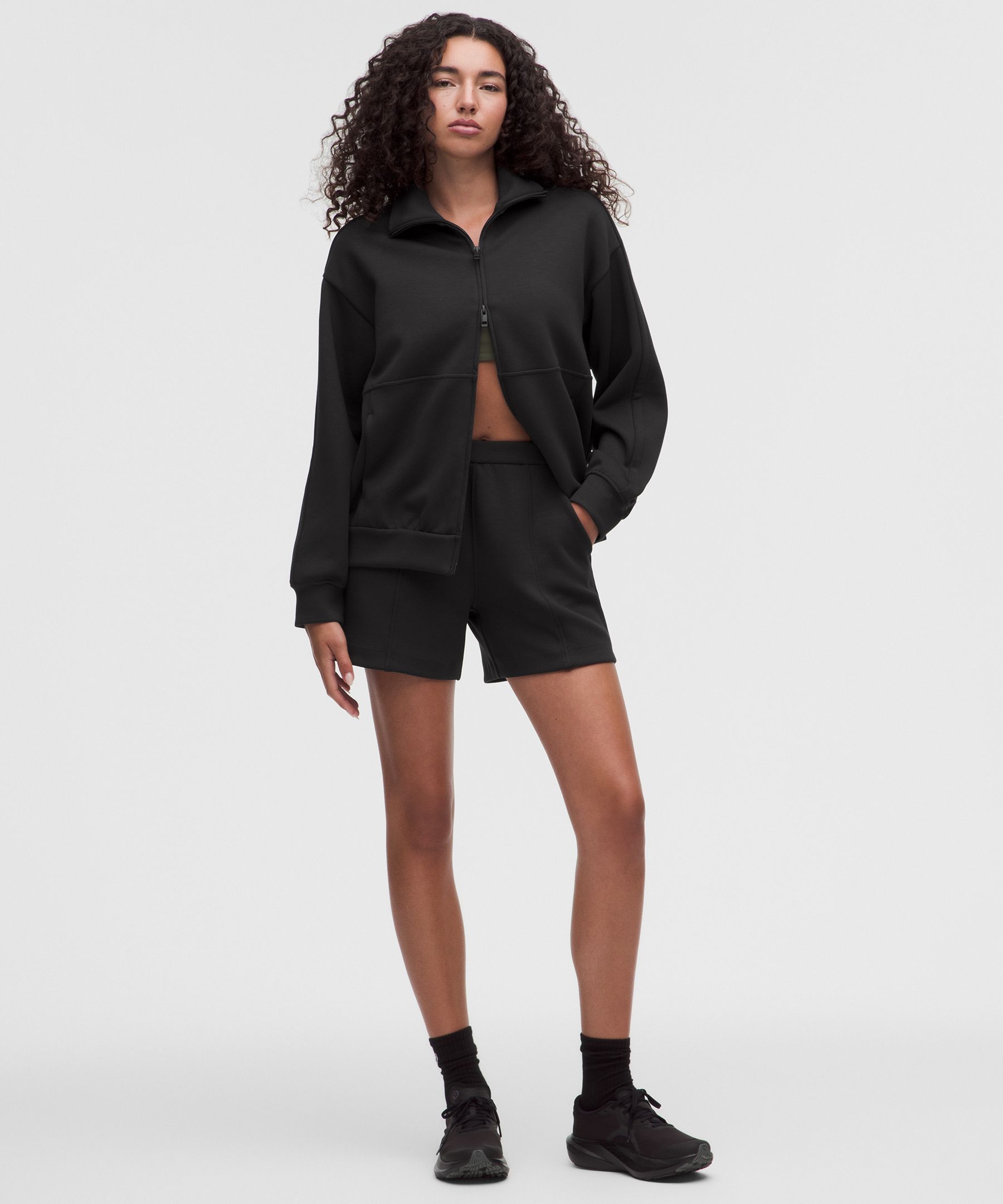 Smooth Spacer Oversized Full Zip