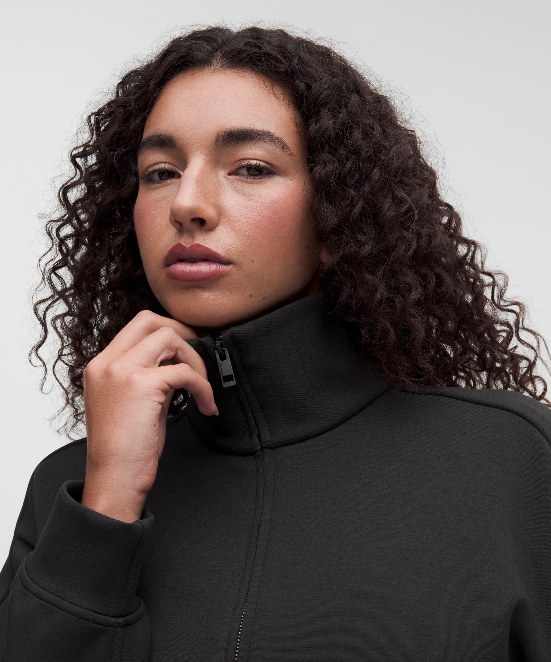 Smooth Spacer Oversized Full Zip