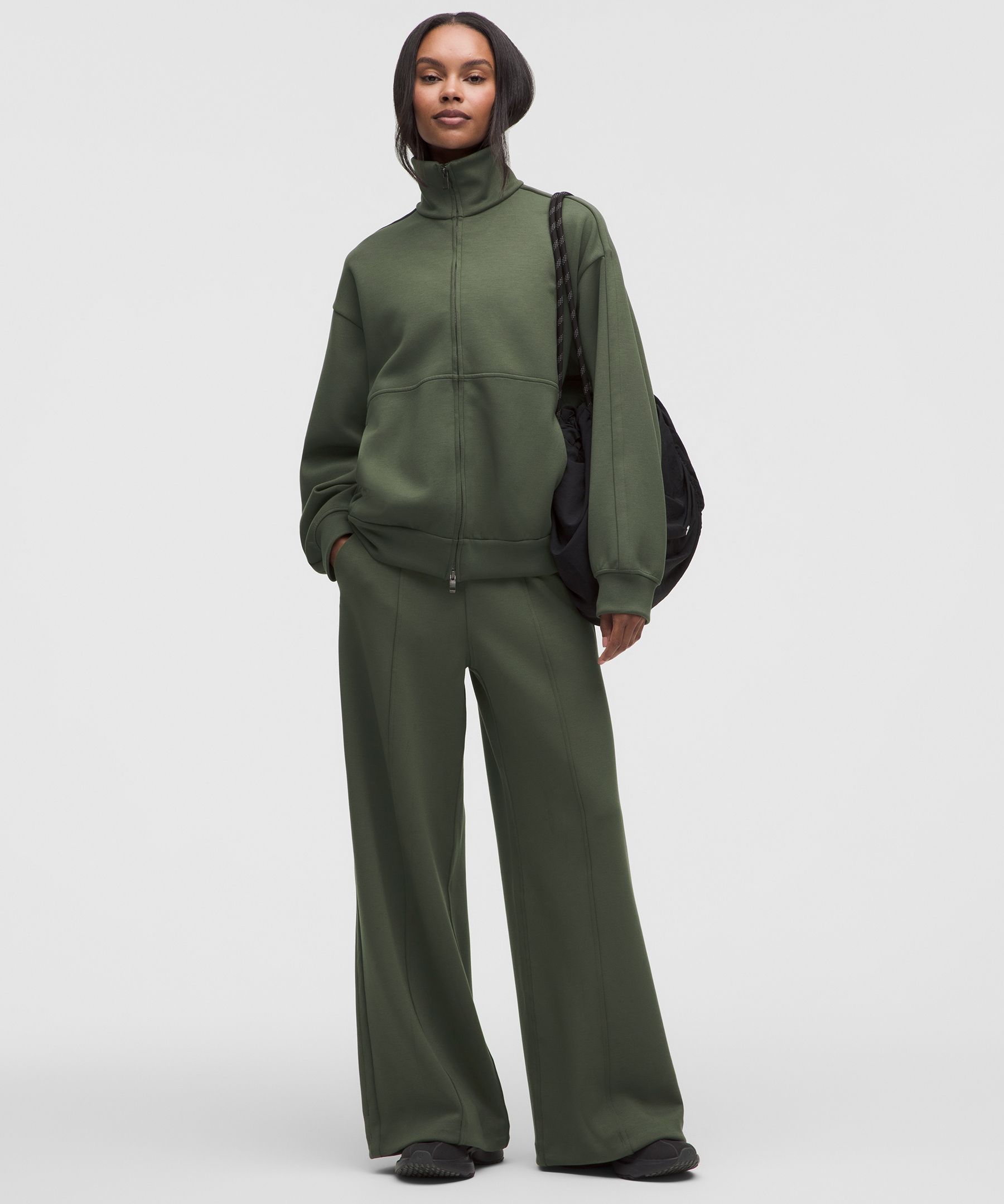 Smooth Spacer Oversized Full Zip