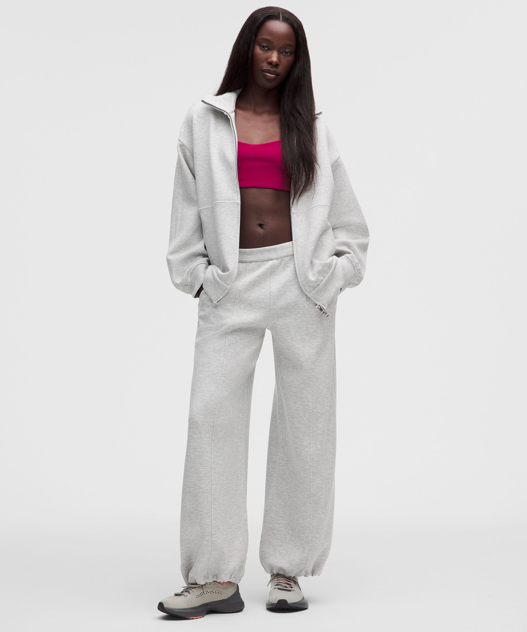 Smooth Spacer Oversized Full Zip