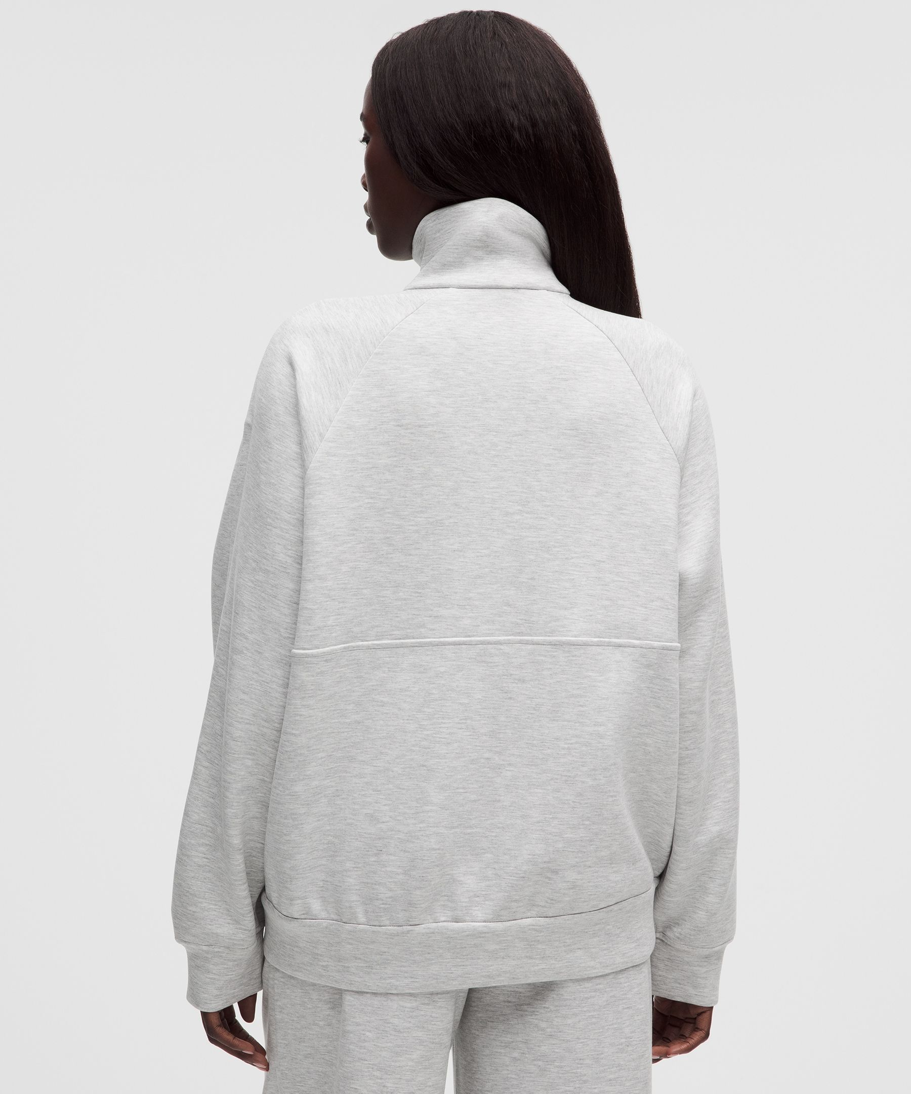 Smooth Spacer Oversized Full Zip