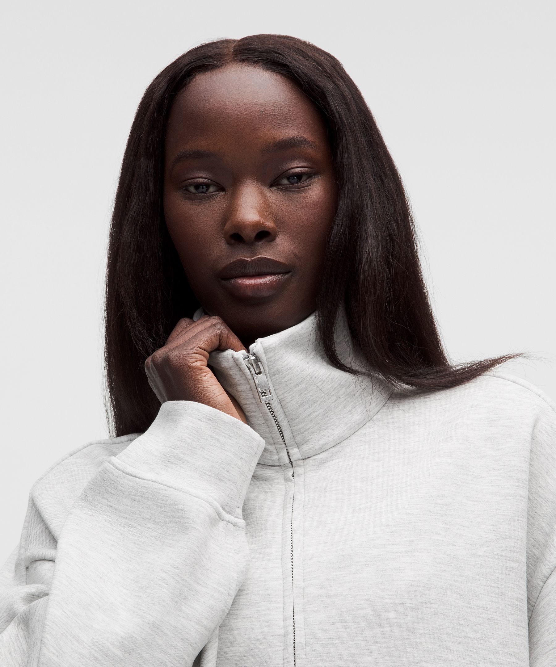 Smooth Spacer Oversized Full Zip
