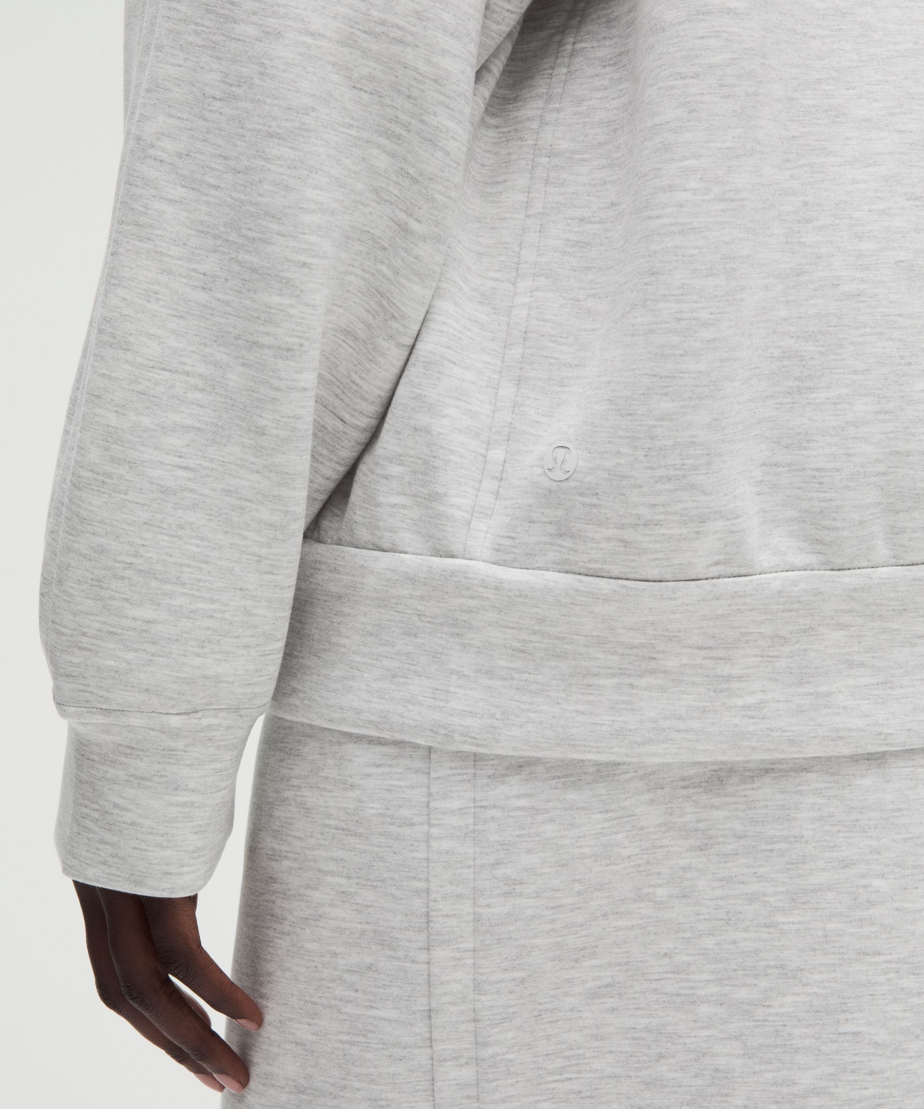 Smooth Spacer Oversized Full Zip