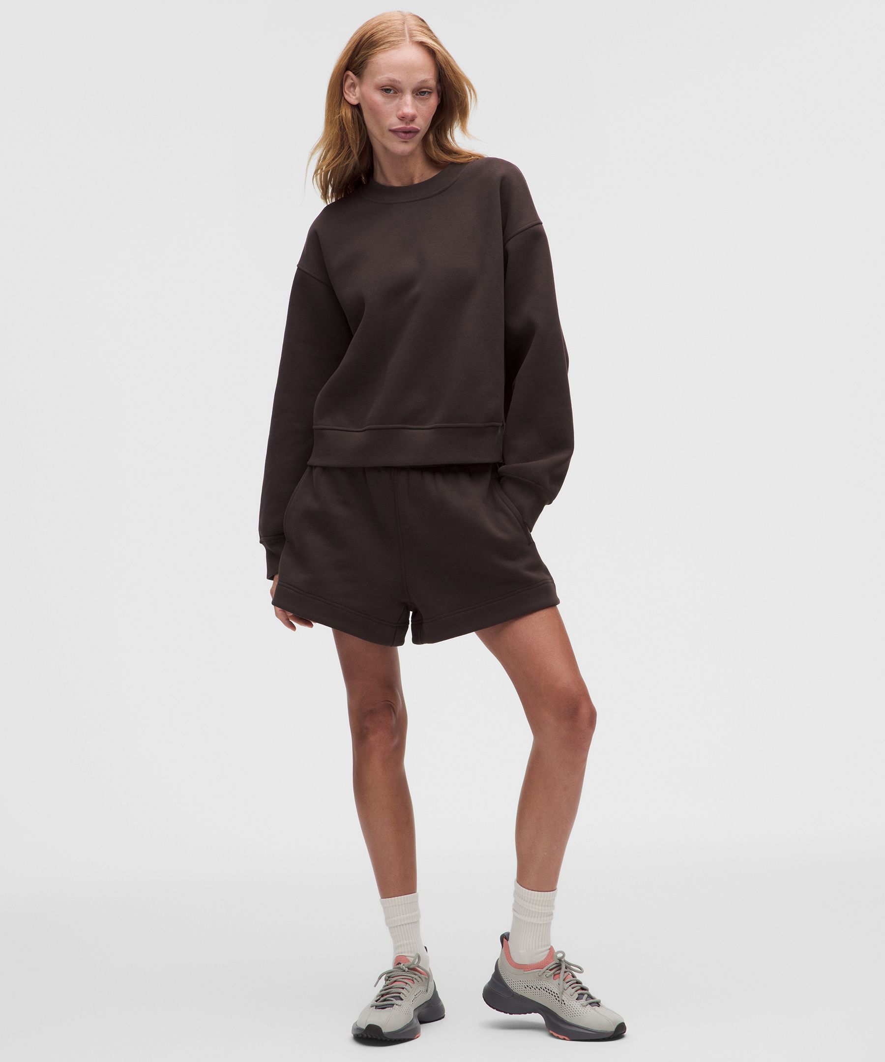 Sweat &agrave; col rond Steady State en SuperLoft pour femmes